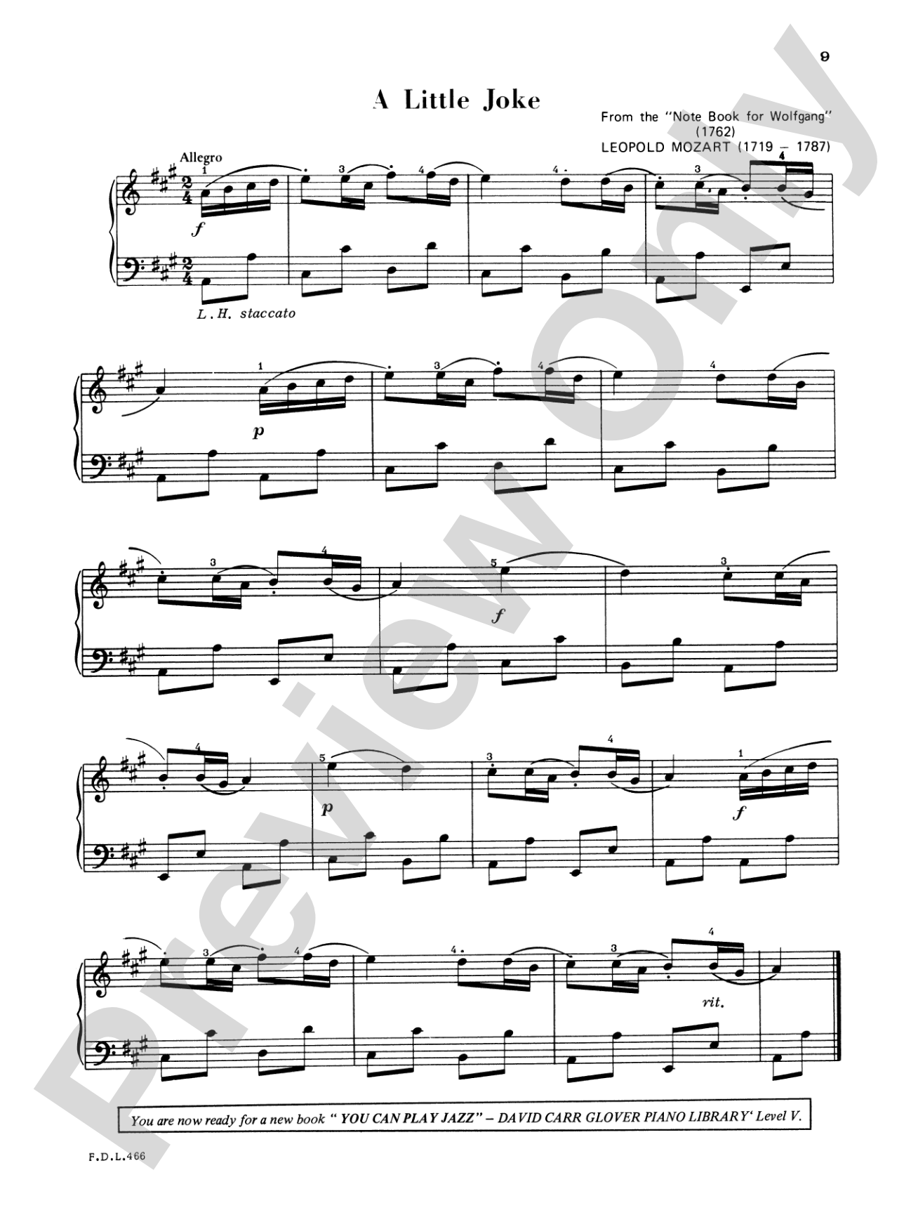 Piano Student, Level 5: Piano