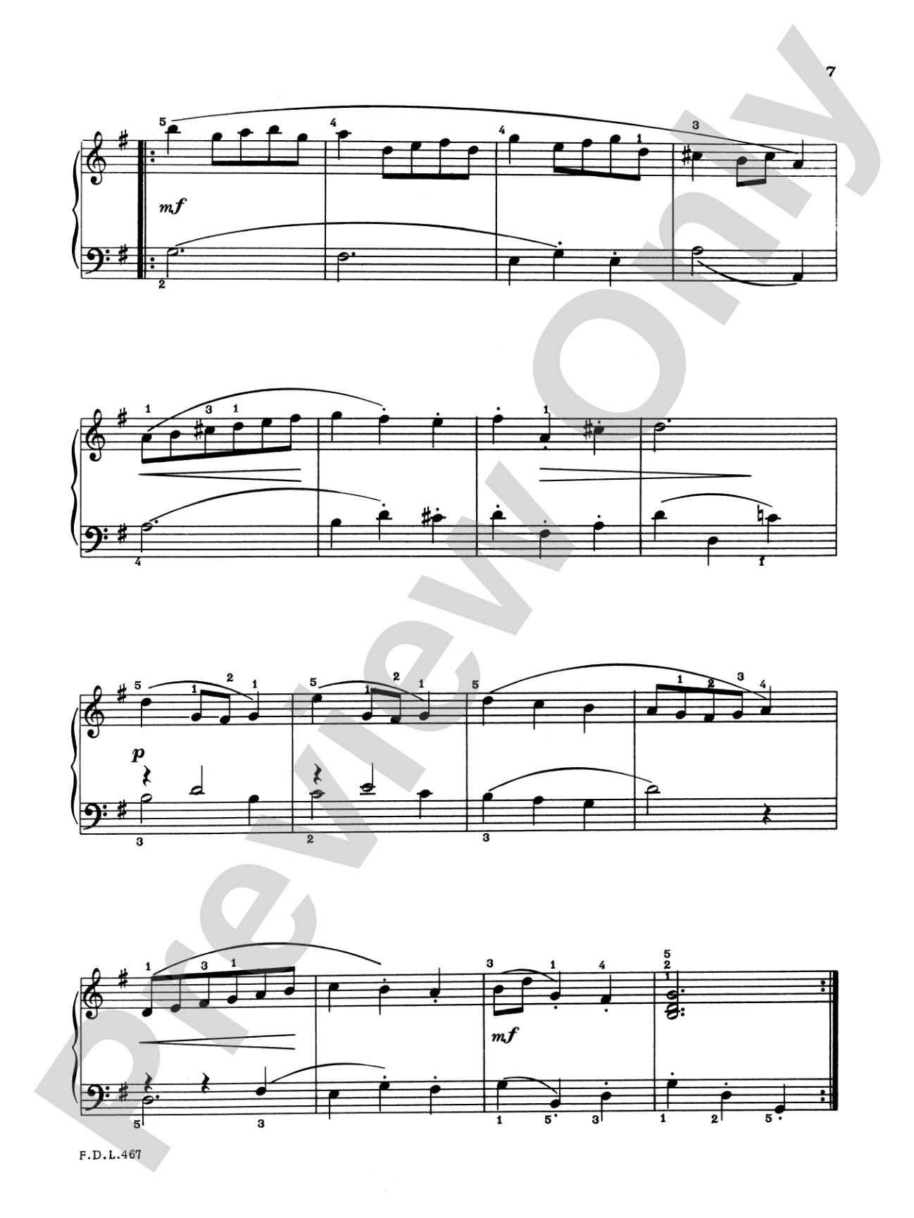 Piano Repertoire, Level 5: Piano