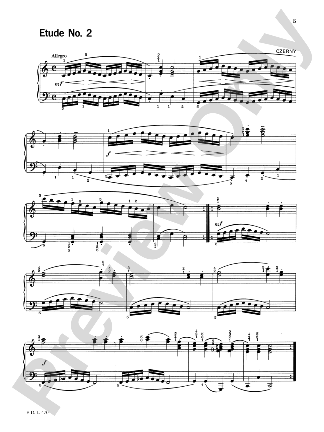 Piano Technic, Level 5: Piano