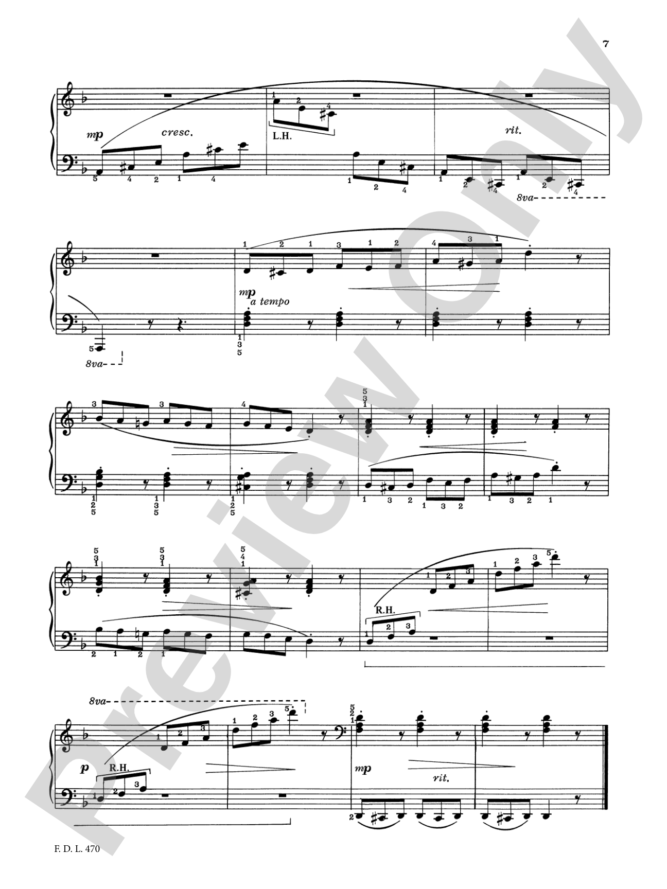 Piano Technic, Level 5: Piano