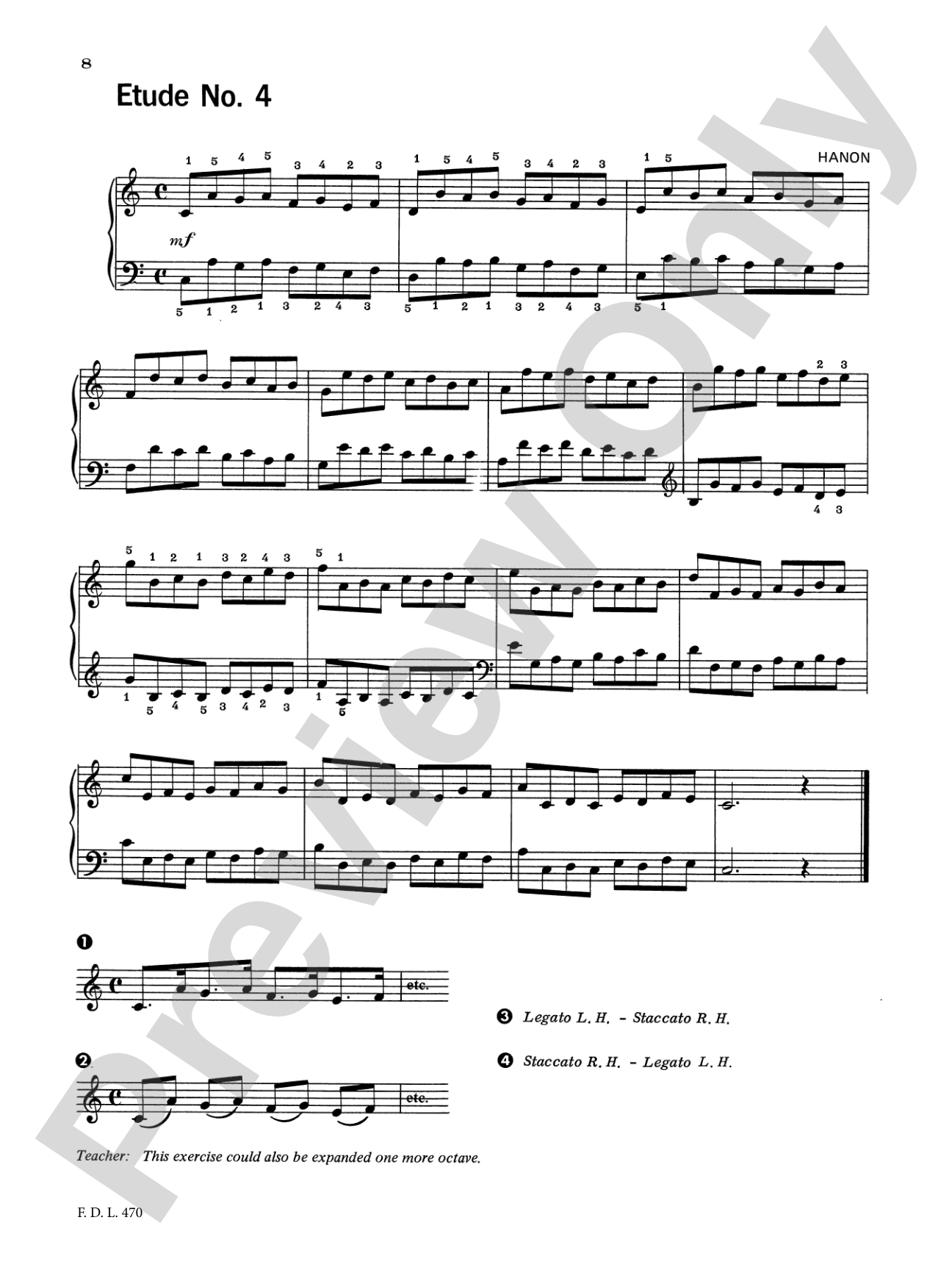 Piano Technic, Level 5: Piano