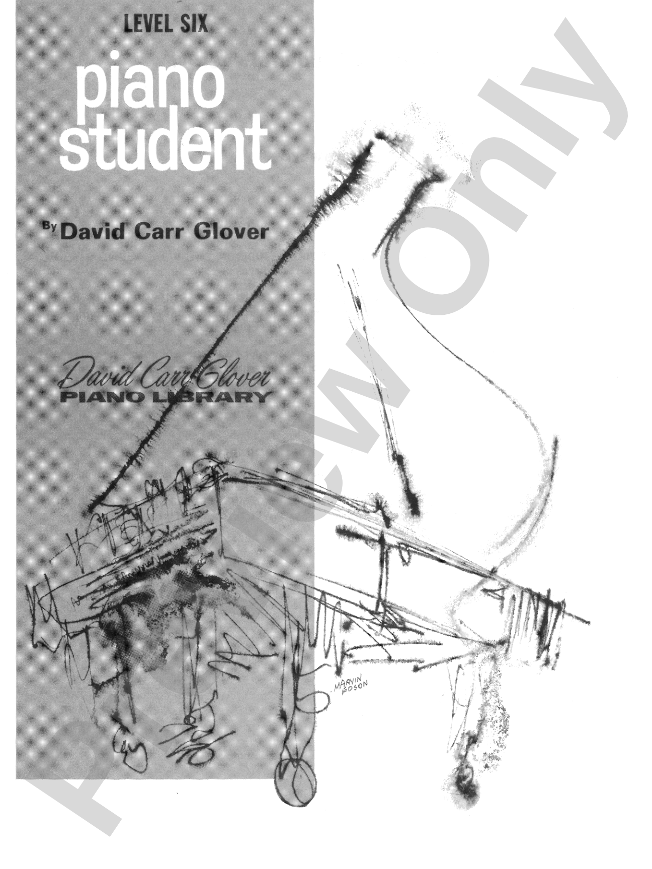 Piano Student, Level 6: Piano