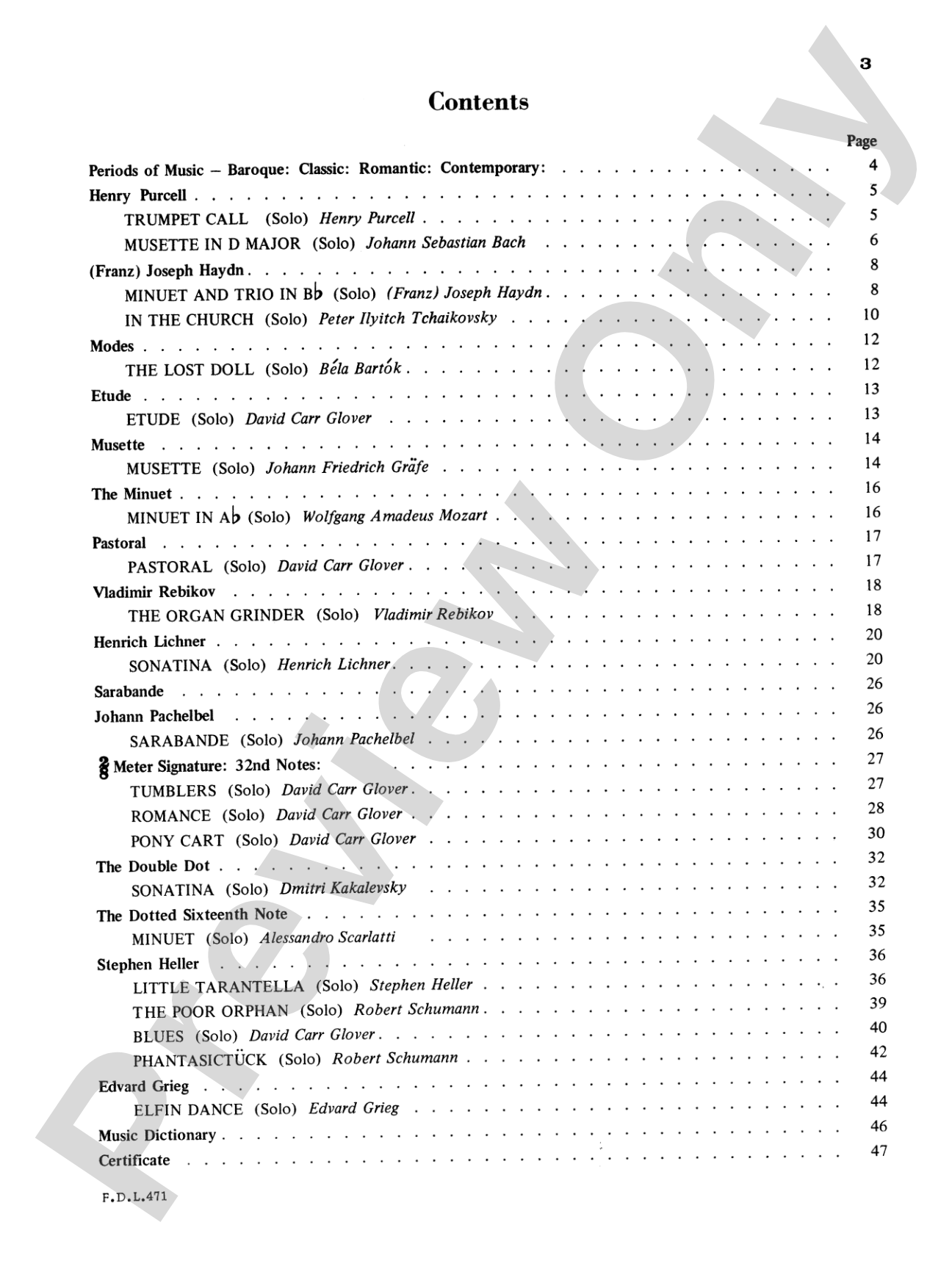 Piano Student, Level 6: Piano