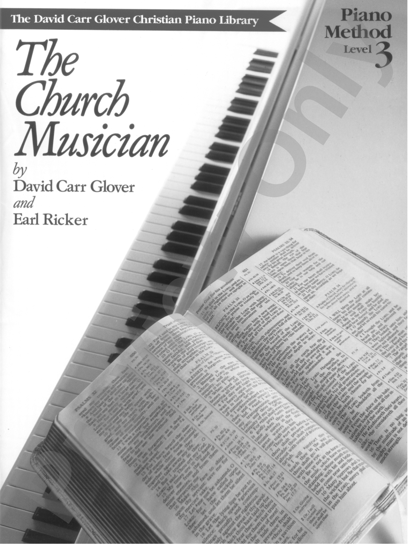 The Church Musician, Level 3: Piano