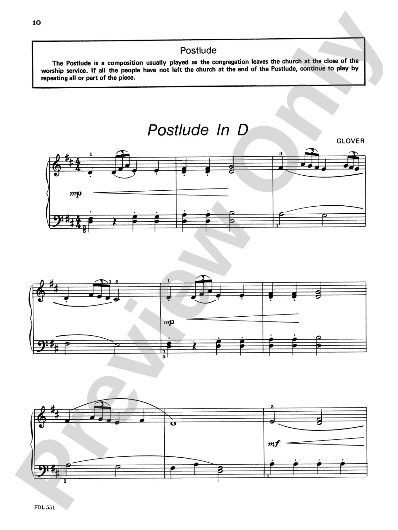 The Church Musician, Level 3: Piano