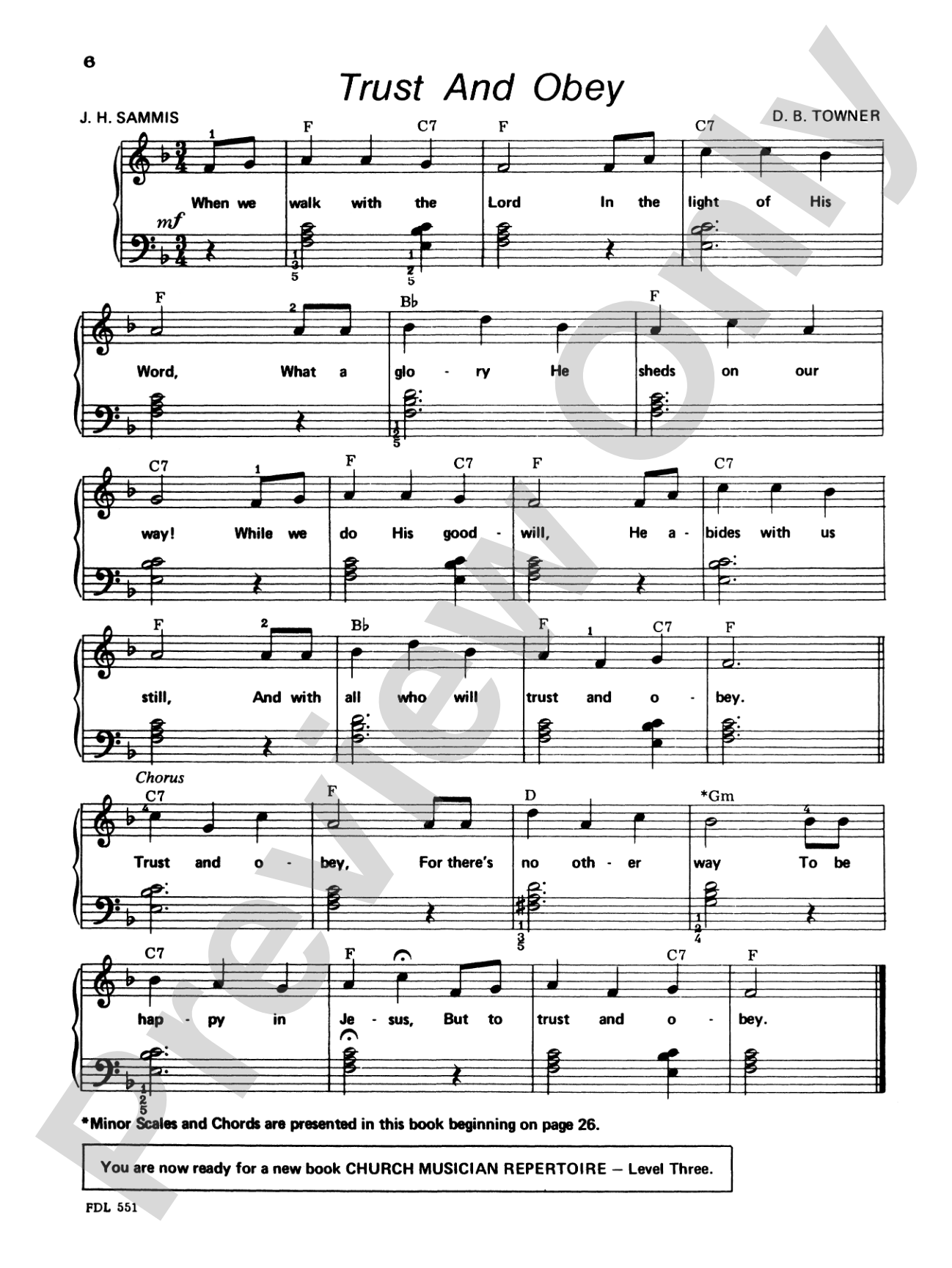The Church Musician, Level 3: Piano