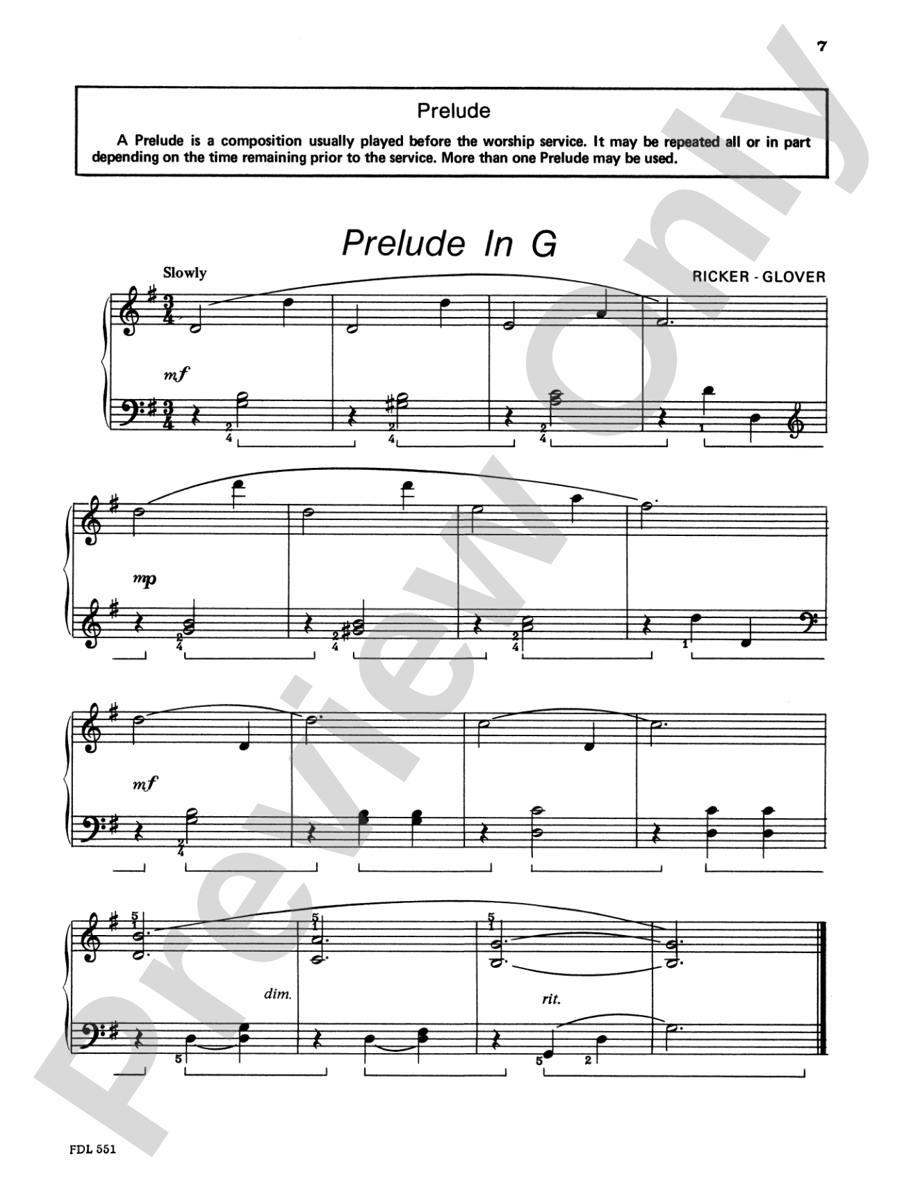 The Church Musician, Level 3: Piano