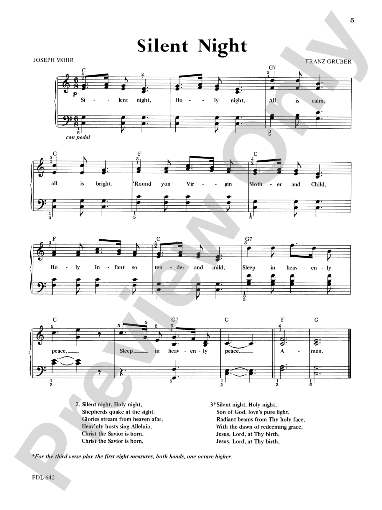 Christmas Music, Level 3: Piano