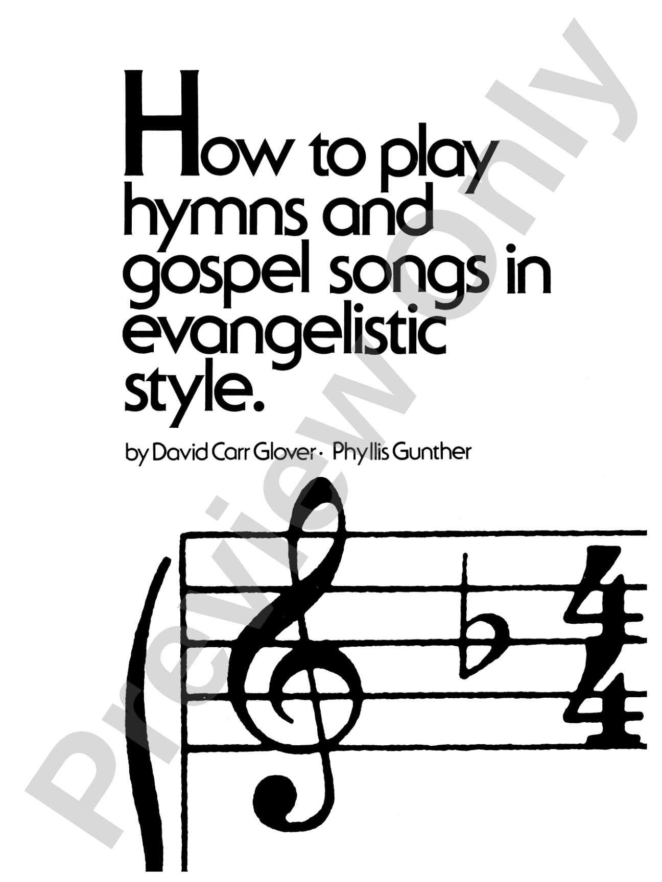 How to Play Hymns and Gospel Songs in Evangelistic Style: Piano