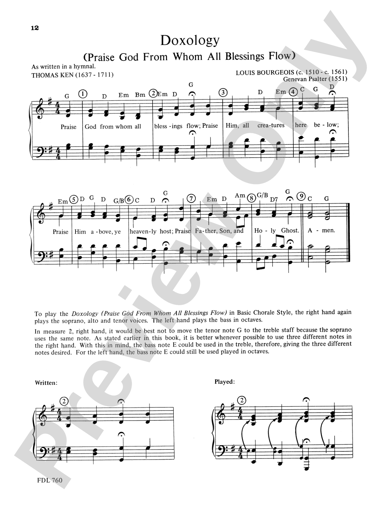 How to Play Hymns and Gospel Songs in Evangelistic Style: Piano