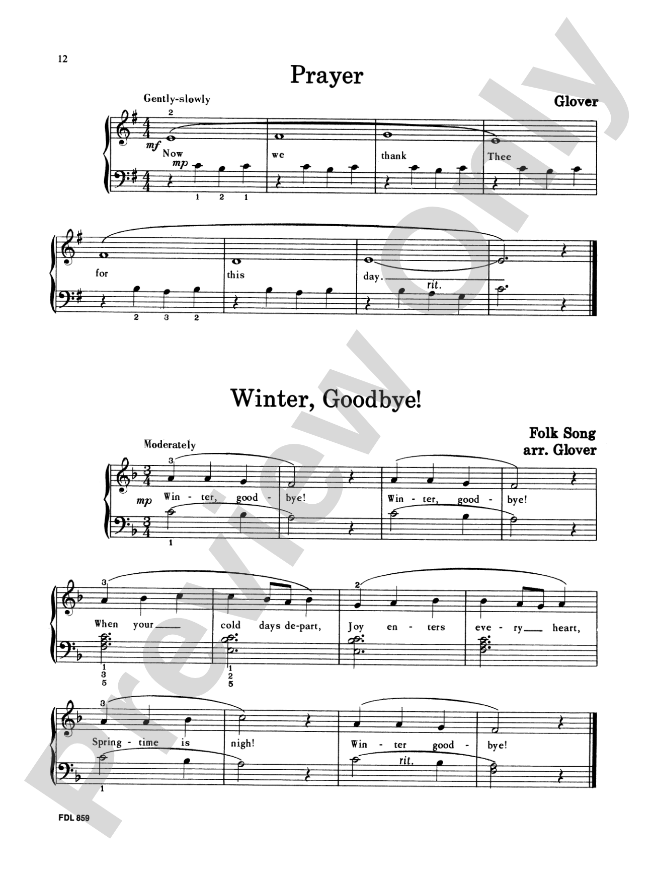 Adult Piano Repertoire, Level 1: Piano