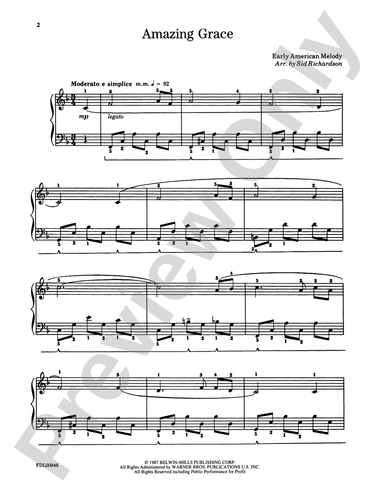 Hymn Reflections, Level 5: Piano Arrangements of Favorite Hymns: Piano