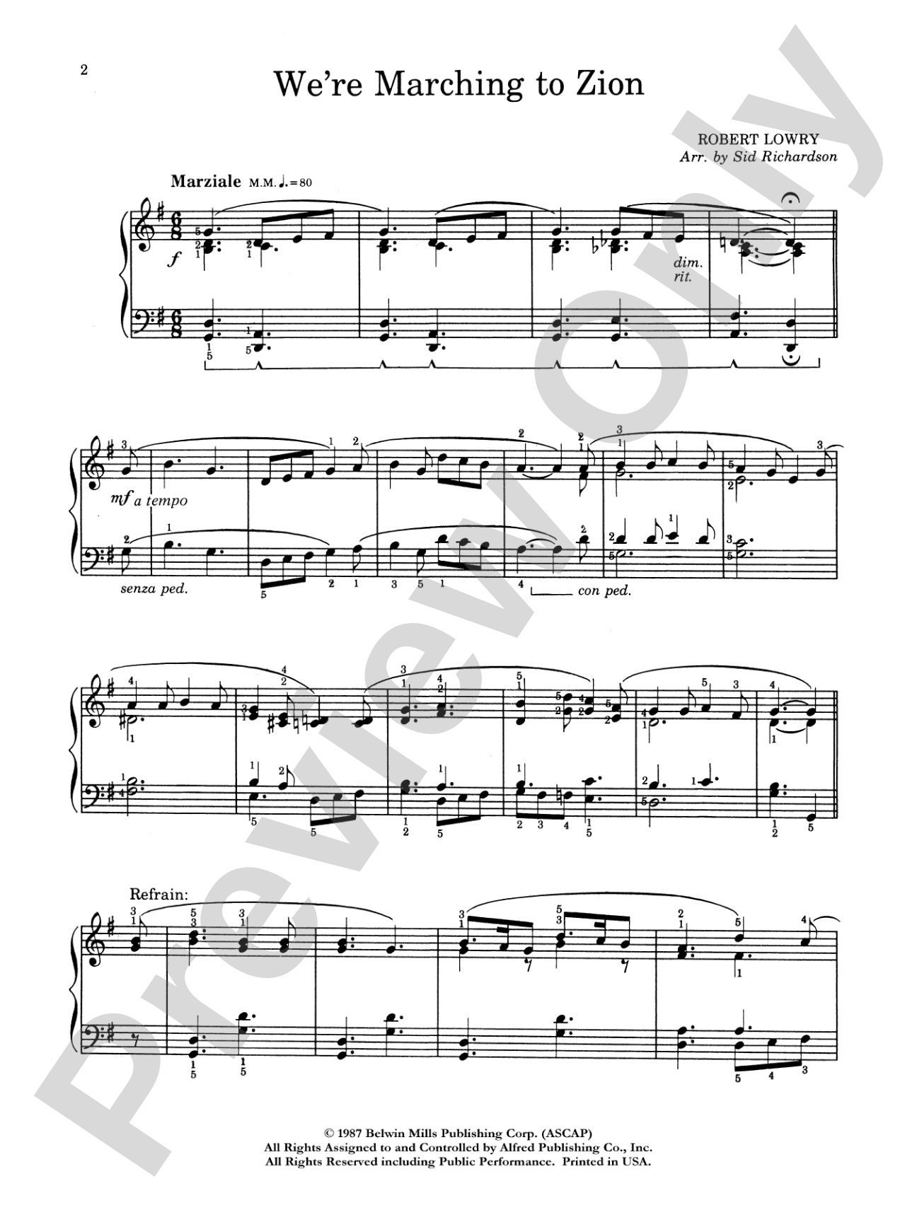 Hymn Reflections, Level 6: Piano Arrangements of Favorite Hymns: Piano