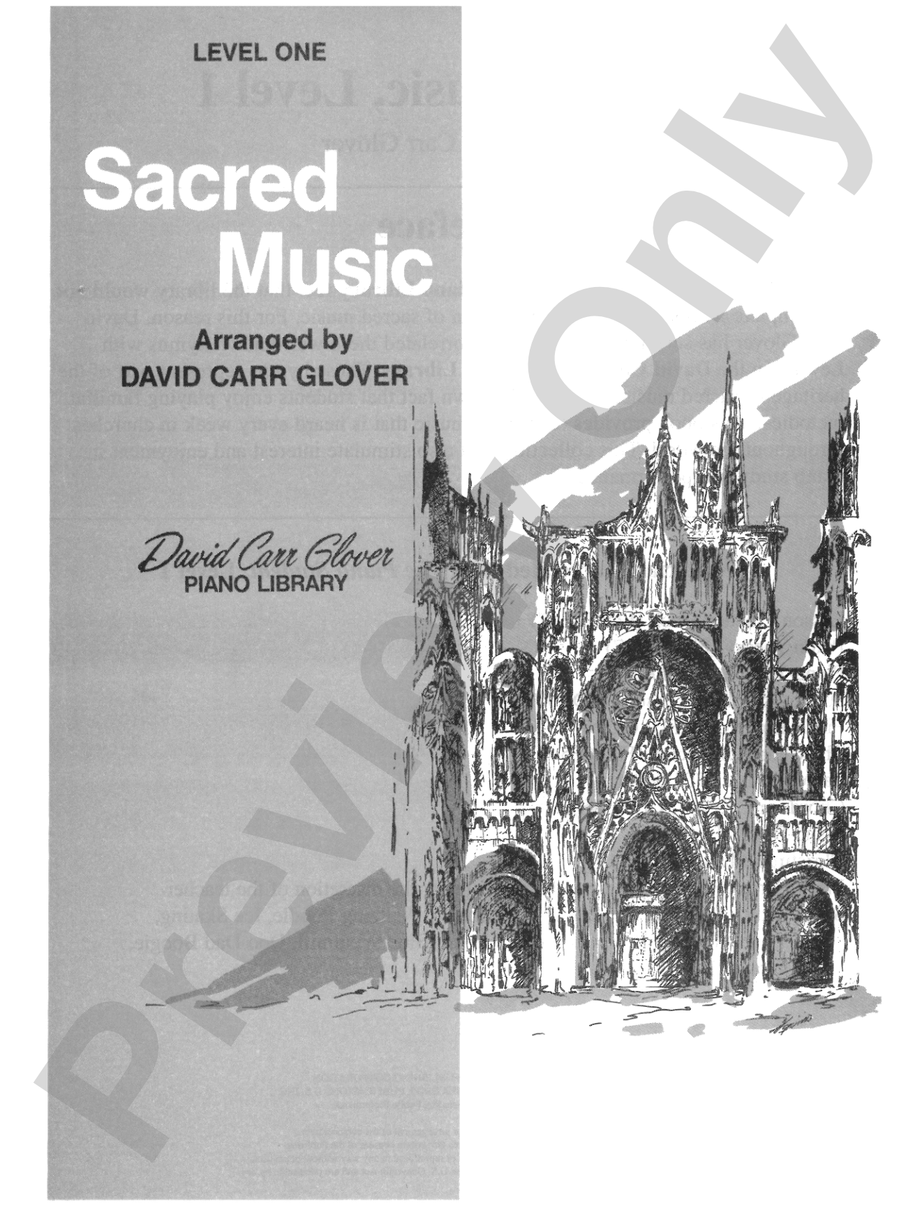 Sacred Music, Level 1: Piano