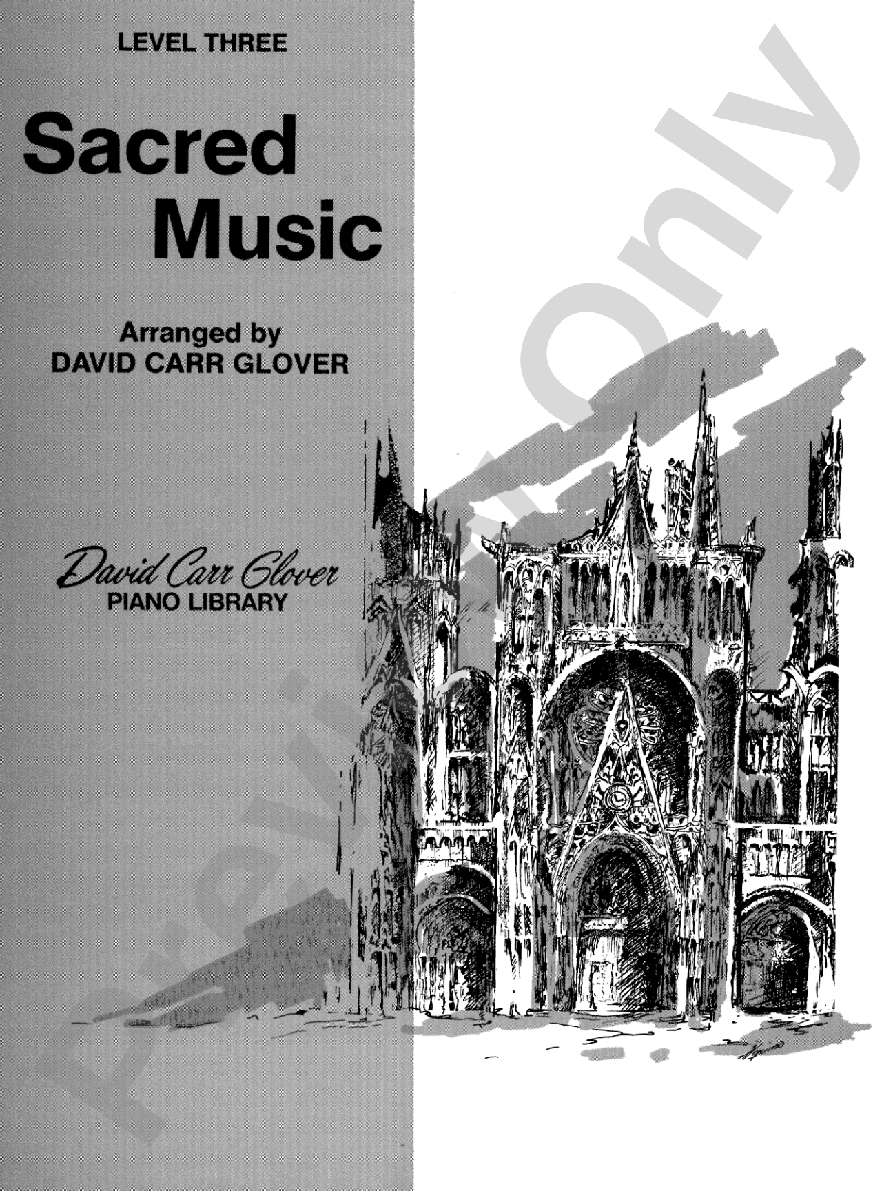 Sacred Music, Level 3: Piano