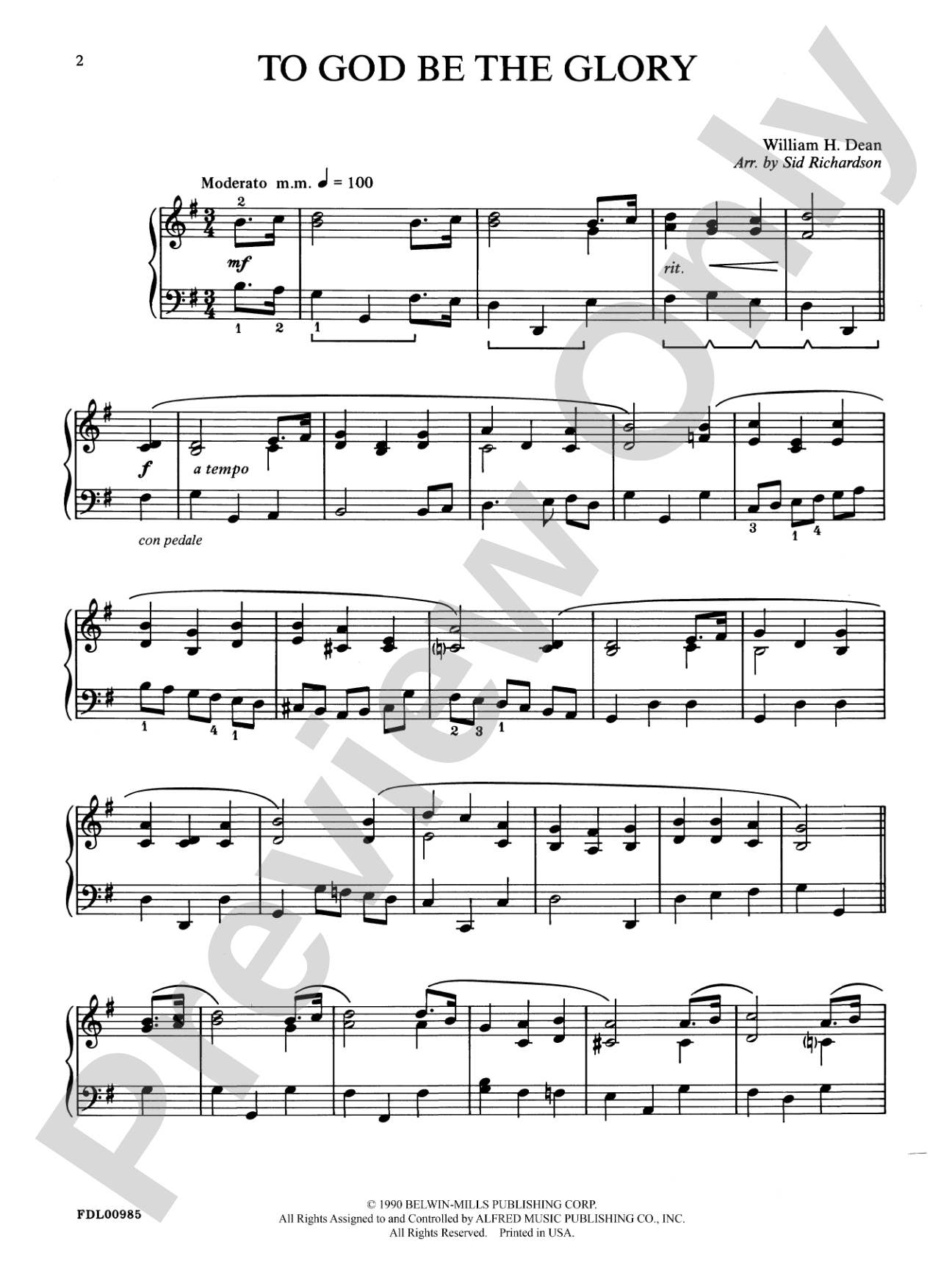 Hymn Reflections, Level 4: Piano Arrangements of Favorite Hymns: Piano