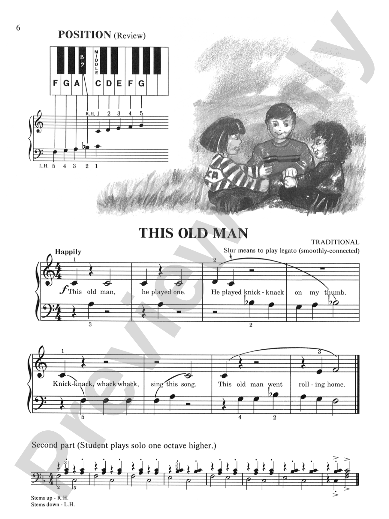 David Carr Glover Method for Piano: Lessons, Level 1: Piano