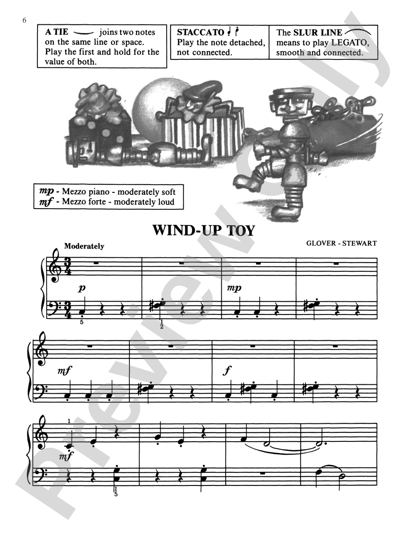 David Carr Glover Method for Piano: Performance, Level 1: Piano