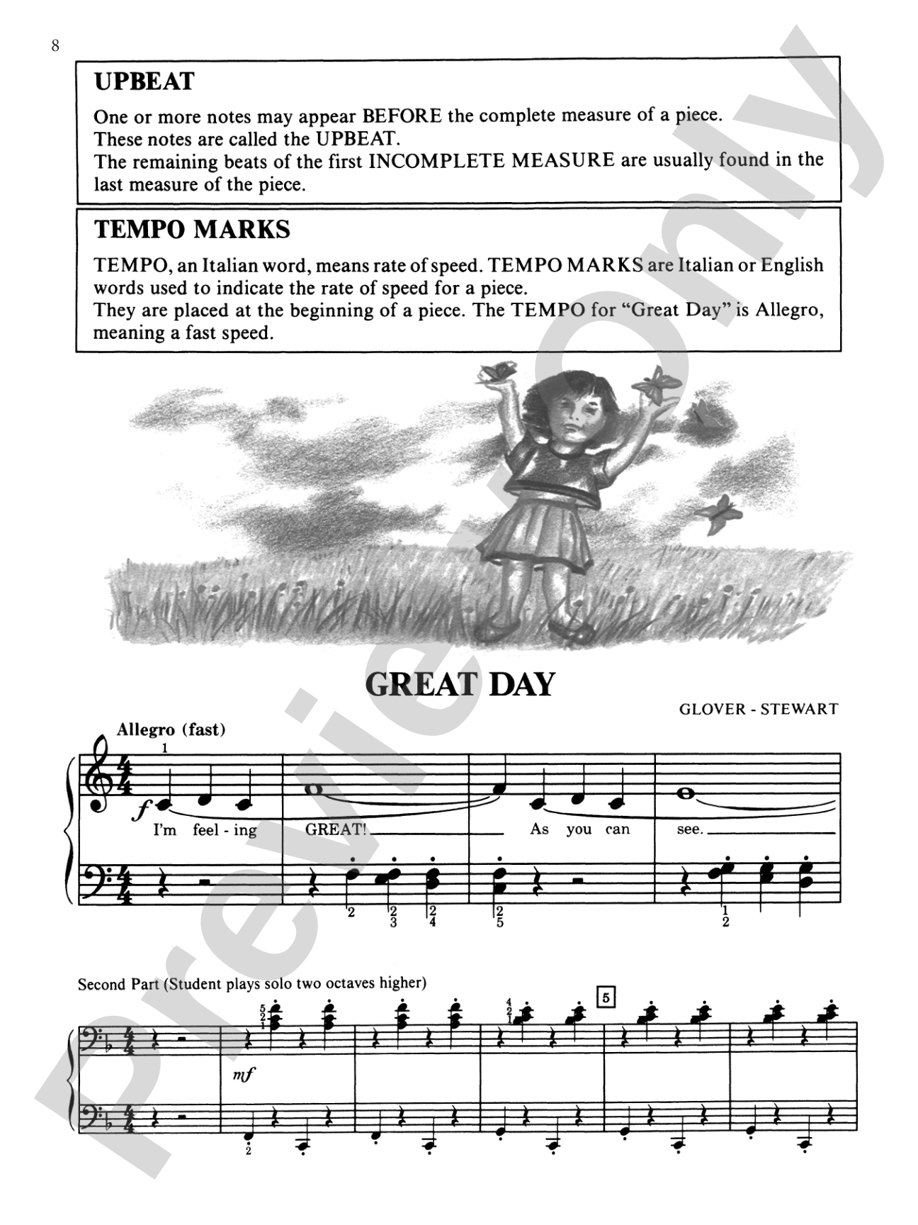 David Carr Glover Method for Piano: Performance, Level 1: Piano