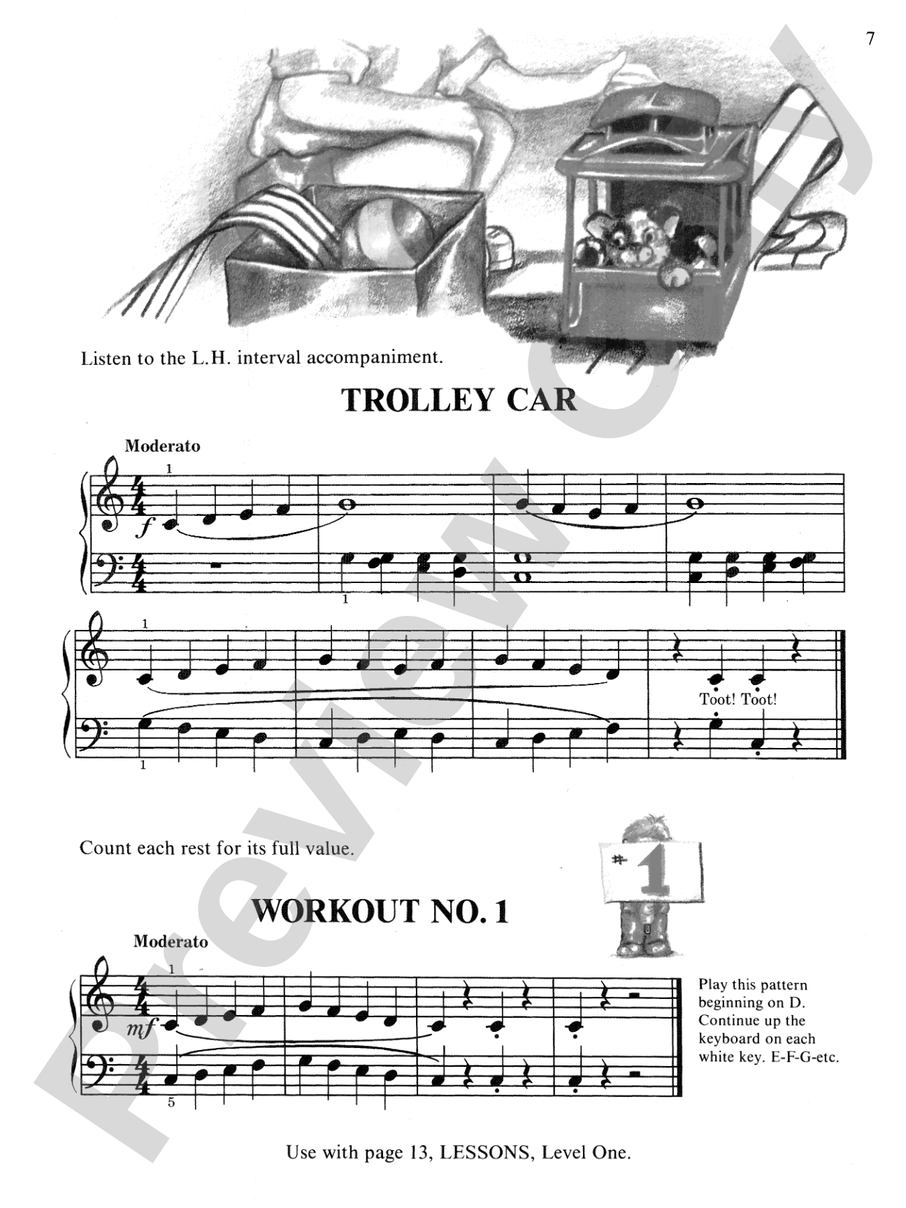 David Carr Glover Method for Piano: Technic, Level 1: Piano