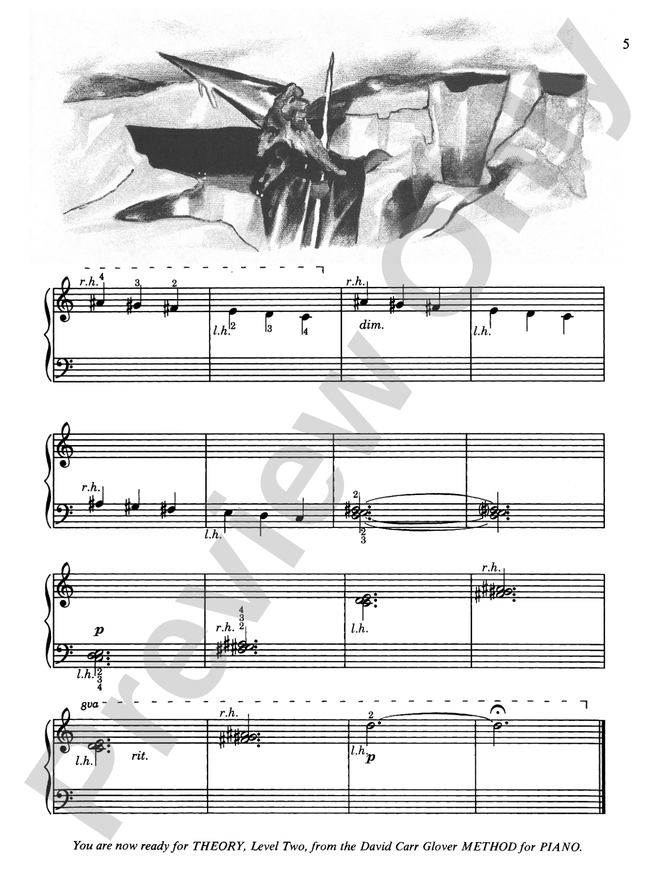 David Carr Glover Method for Piano: Lessons, Level 2: Piano