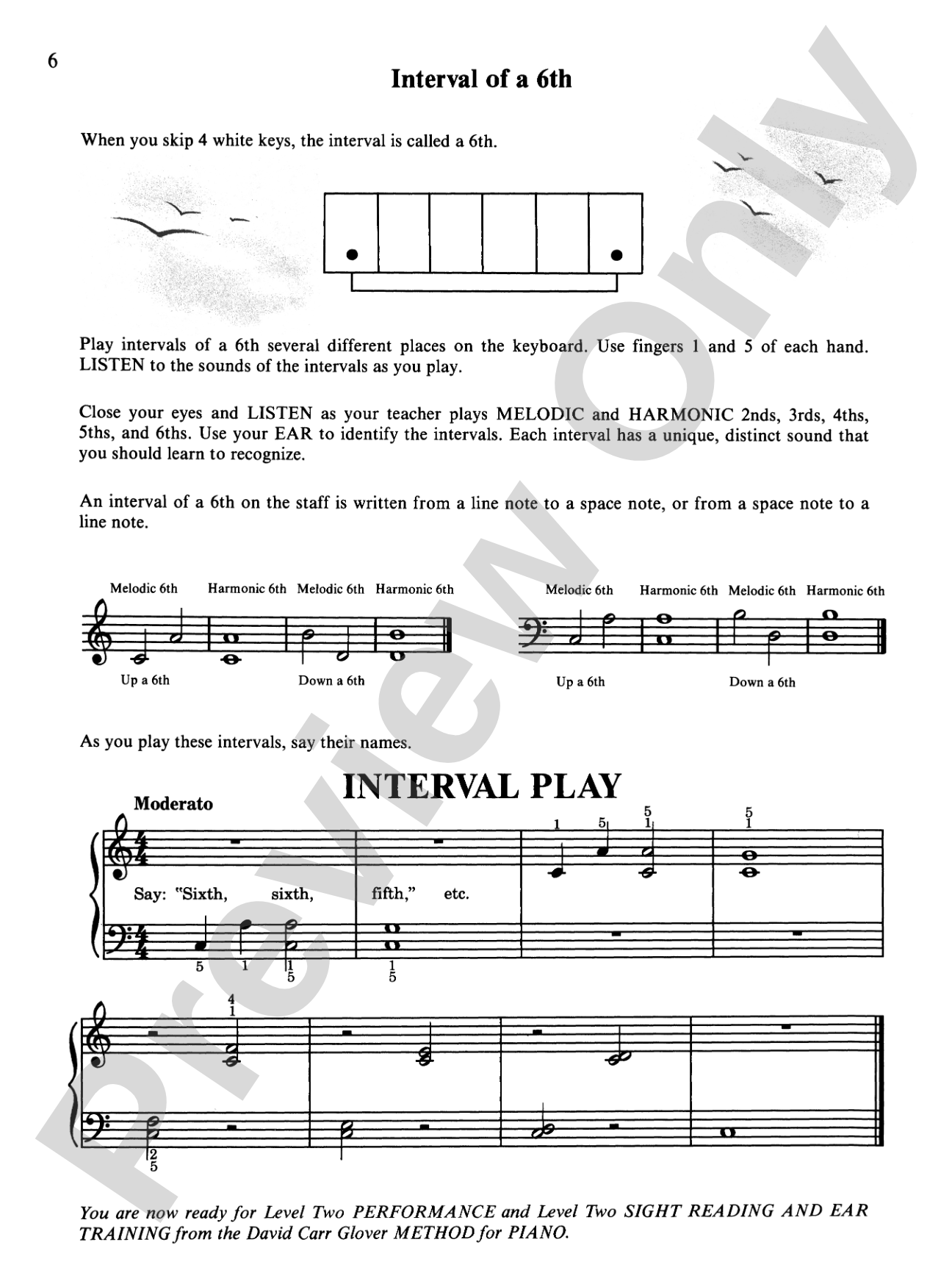 David Carr Glover Method for Piano: Lessons, Level 2: Piano