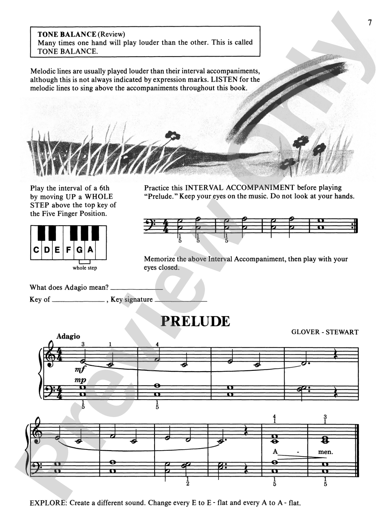 David Carr Glover Method for Piano: Lessons, Level 2: Piano