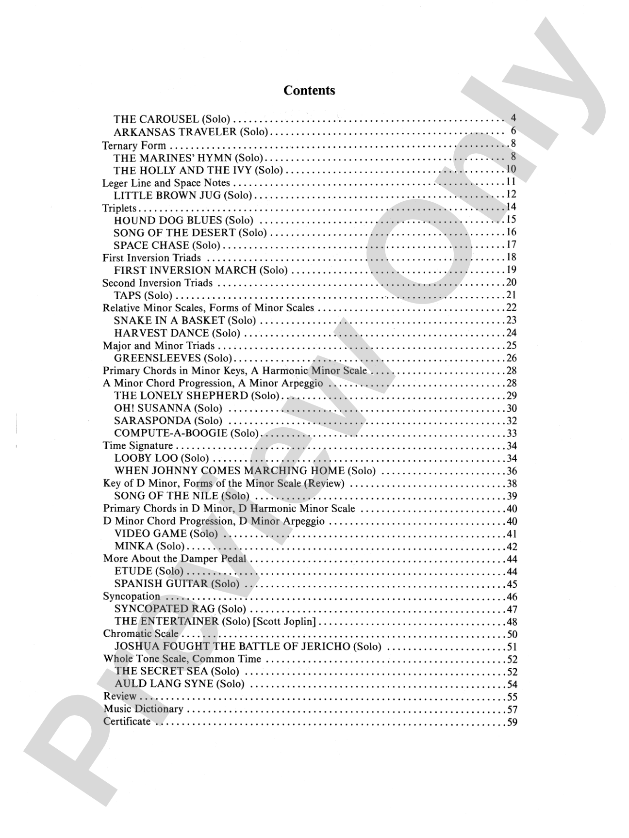 David Carr Glover Method for Piano: Lessons, Level 3: Piano