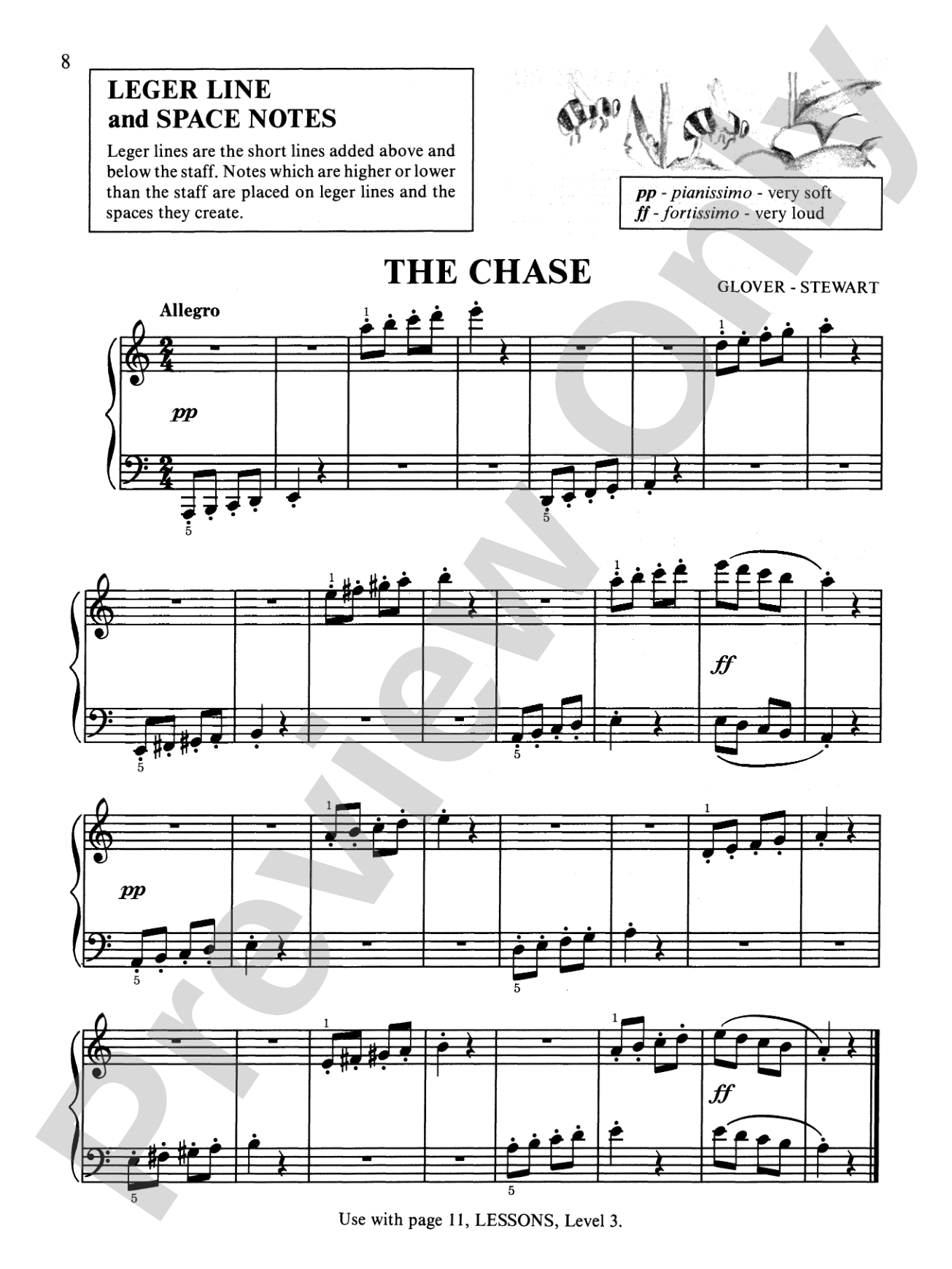 David Carr Glover Method for Piano: Technic, Level 3: Piano