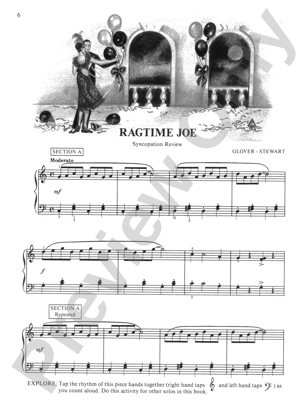 David Carr Glover Method for Piano: Lessons, Level 4: Piano