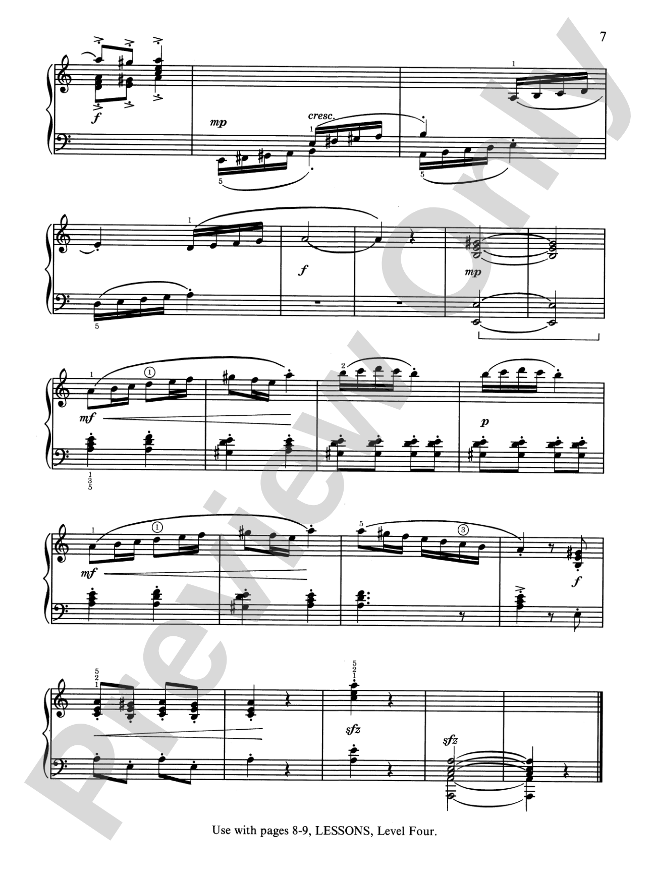 David Carr Glover Method for Piano: Performance, Level 4: Piano