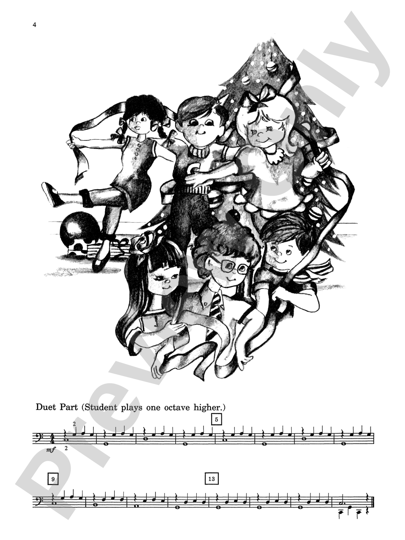 David Carr Glover Method for Piano: Christmas at the Piano, Primer: Piano