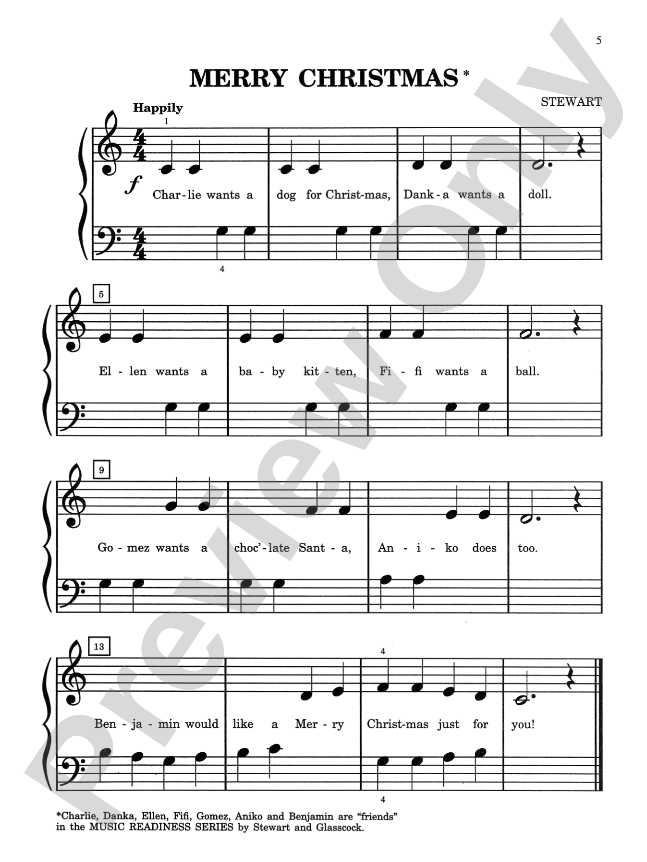 David Carr Glover Method for Piano: Christmas at the Piano, Primer: Piano