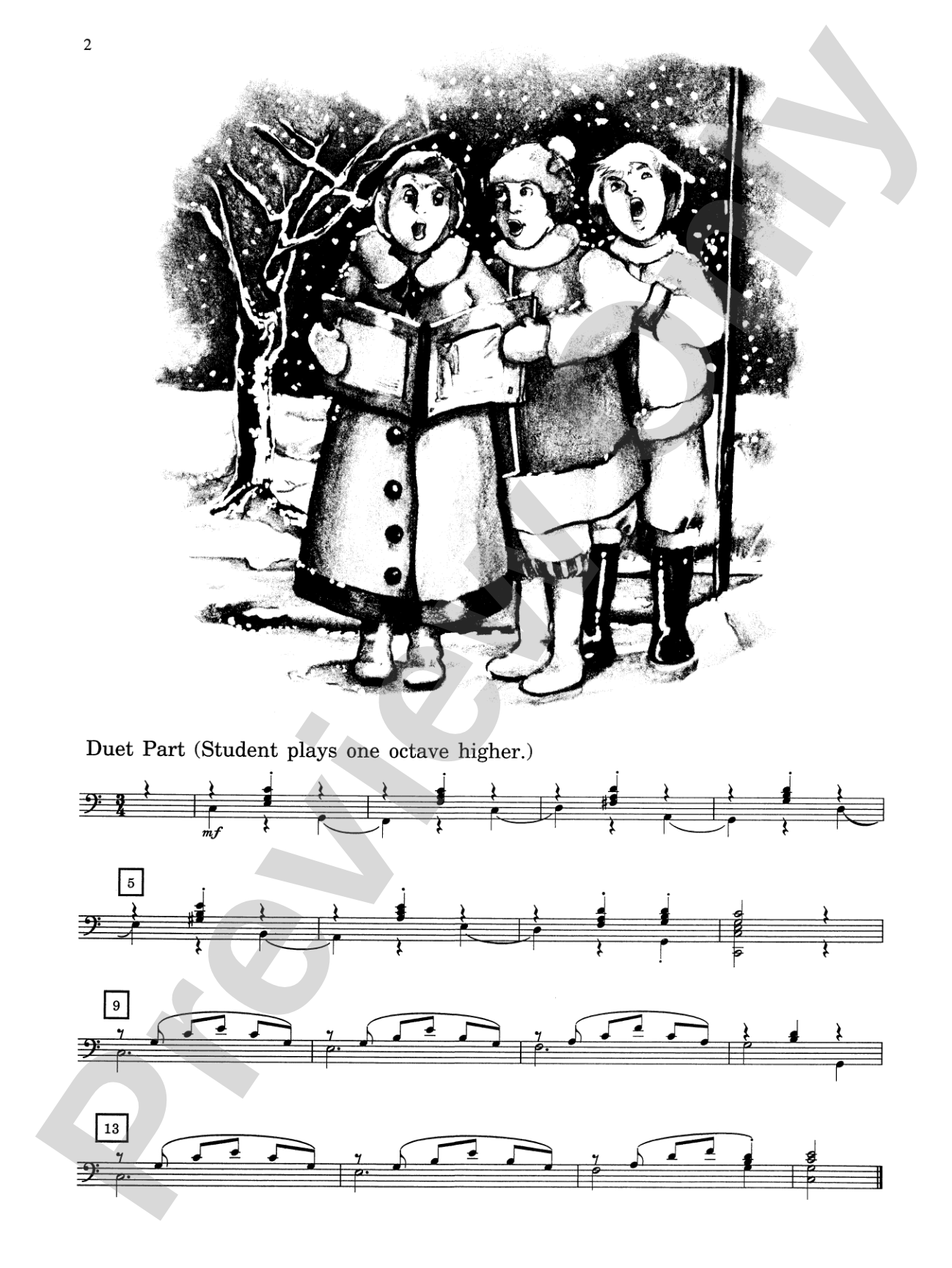 David Carr Glover Method for Piano: Christmas at the Piano, Level 1: Piano