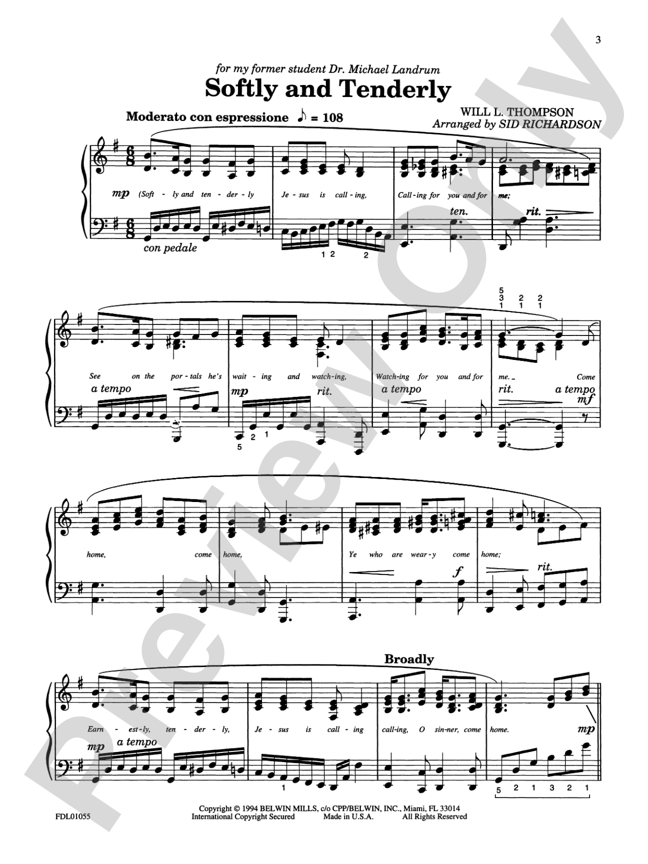 Reflections on Gospel Songs: Piano Solo Arrangements of Gospel Favorites: Piano