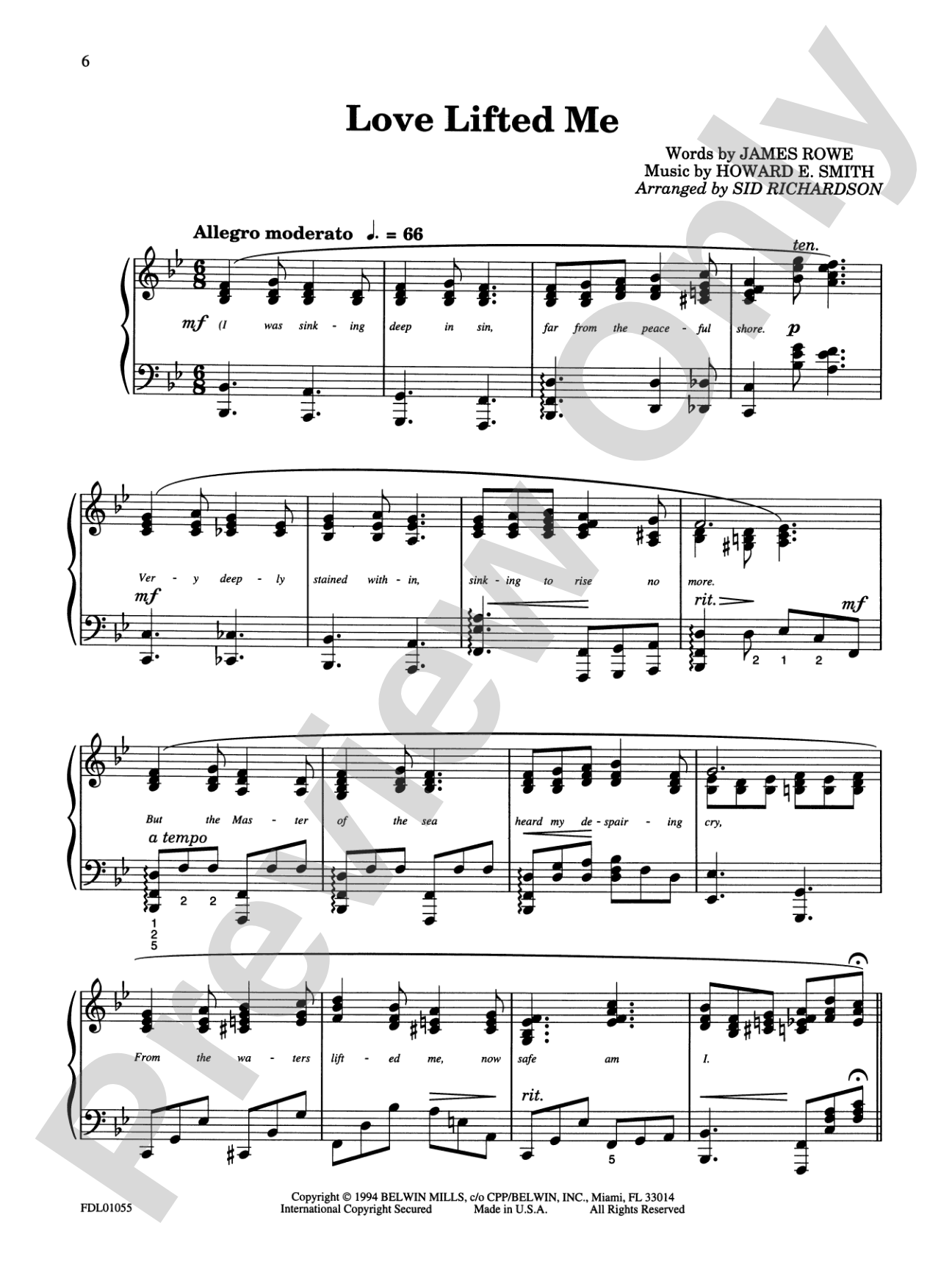 Reflections on Gospel Songs: Piano Solo Arrangements of Gospel Favorites: Piano