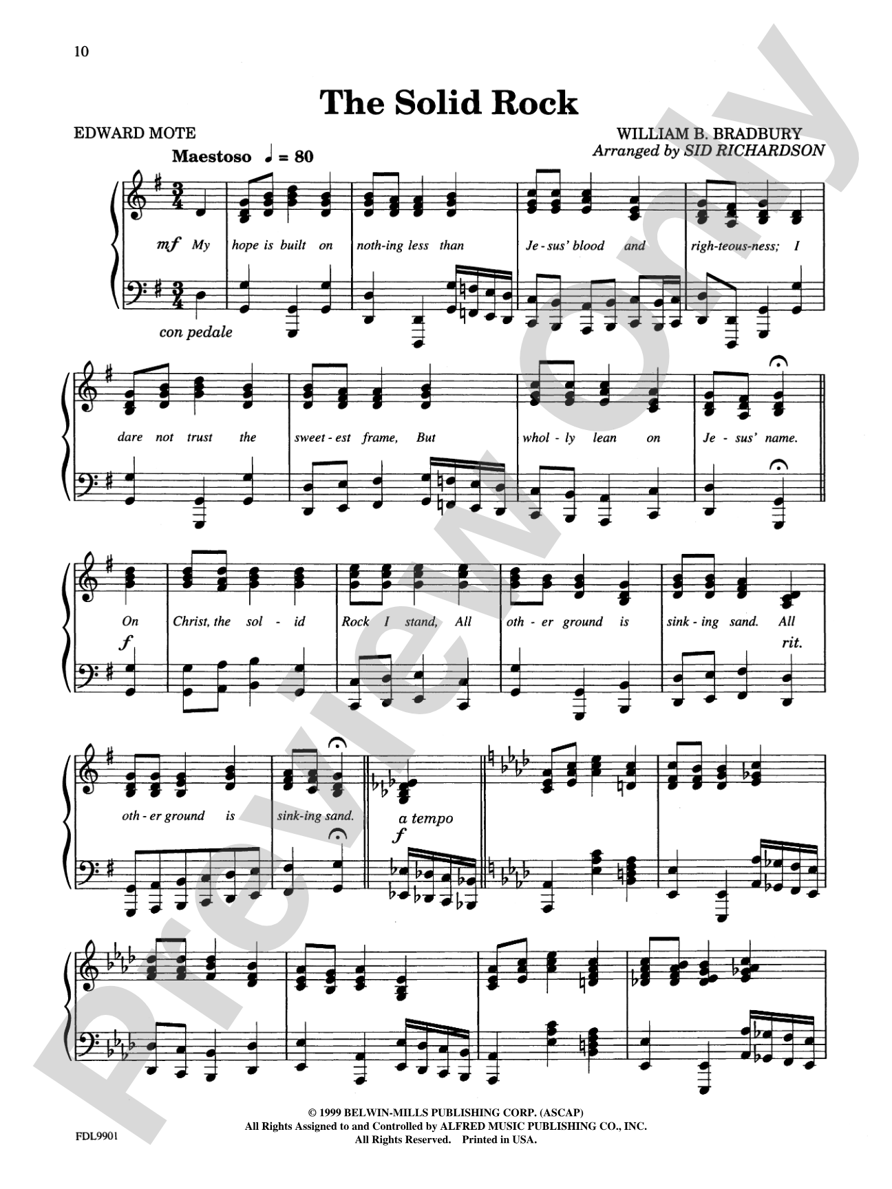 More Reflections on Gospel Songs: Piano Solo Arrangements of Gospel Favorites: Piano