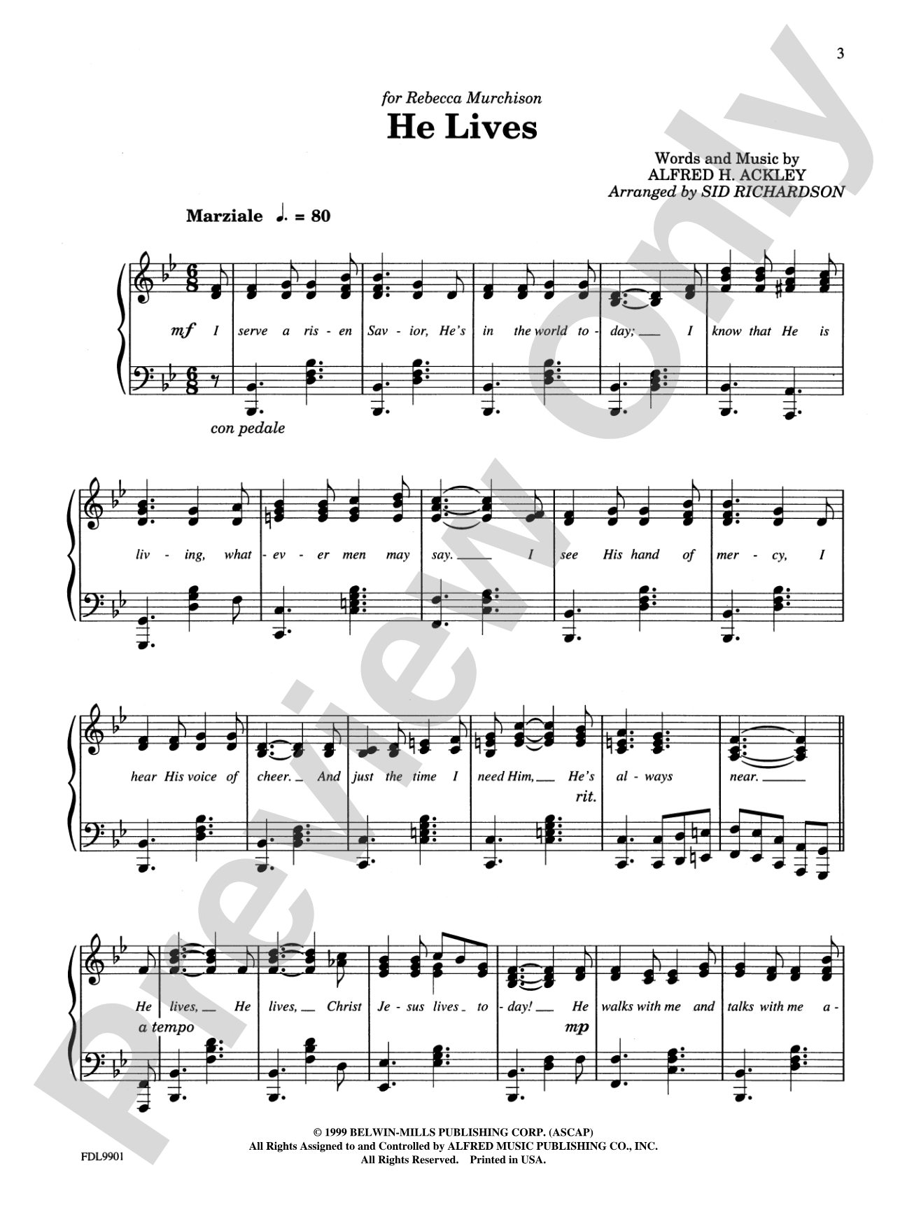 More Reflections on Gospel Songs: Piano Solo Arrangements of Gospel Favorites: Piano