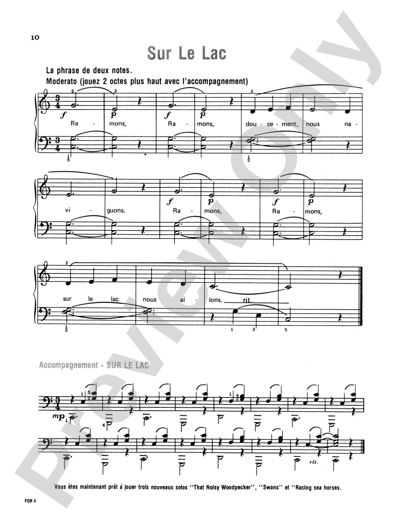 Piano Student (French Edition), Level 1: Piano