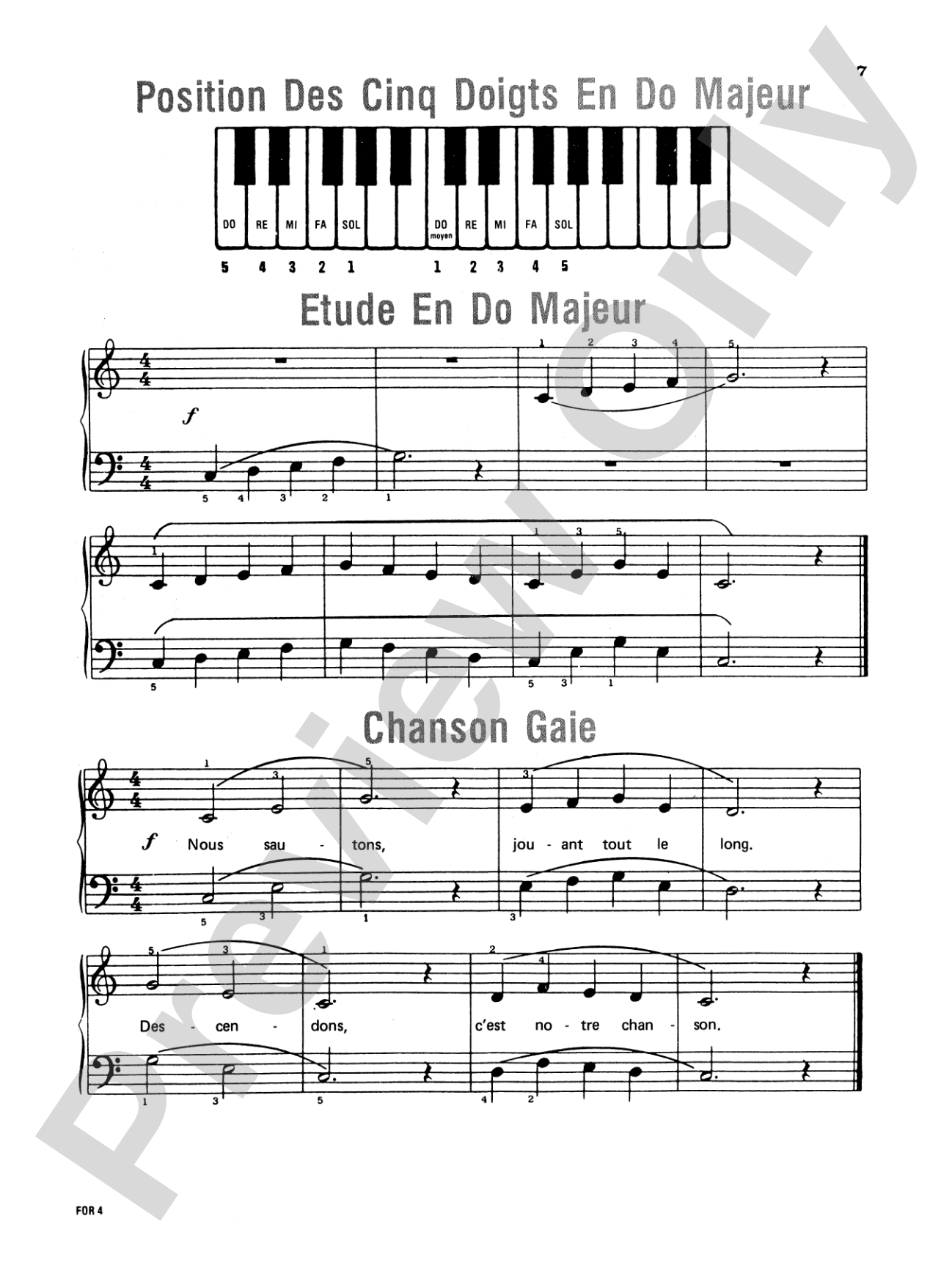 Piano Student (French Edition), Level 1: Piano