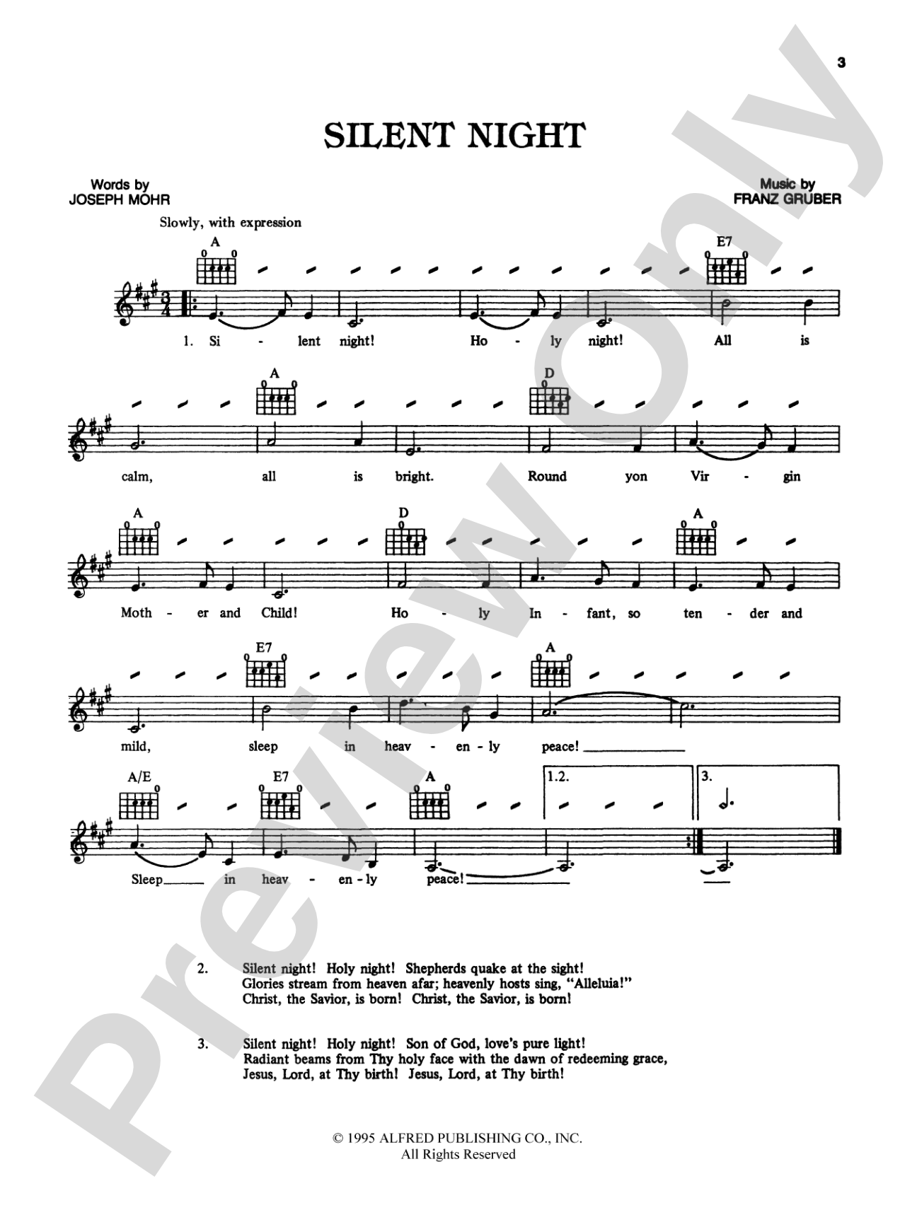 Christmas Favorites: Solo Guitar