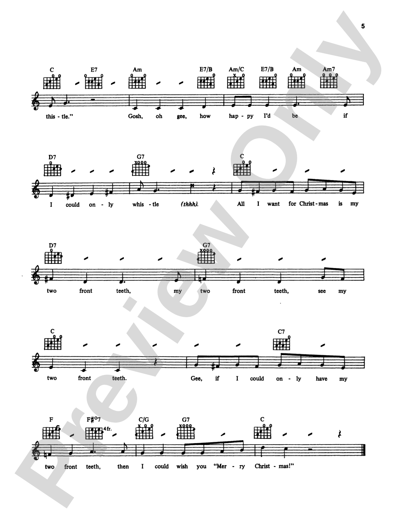 Christmas Favorites: Solo Guitar
