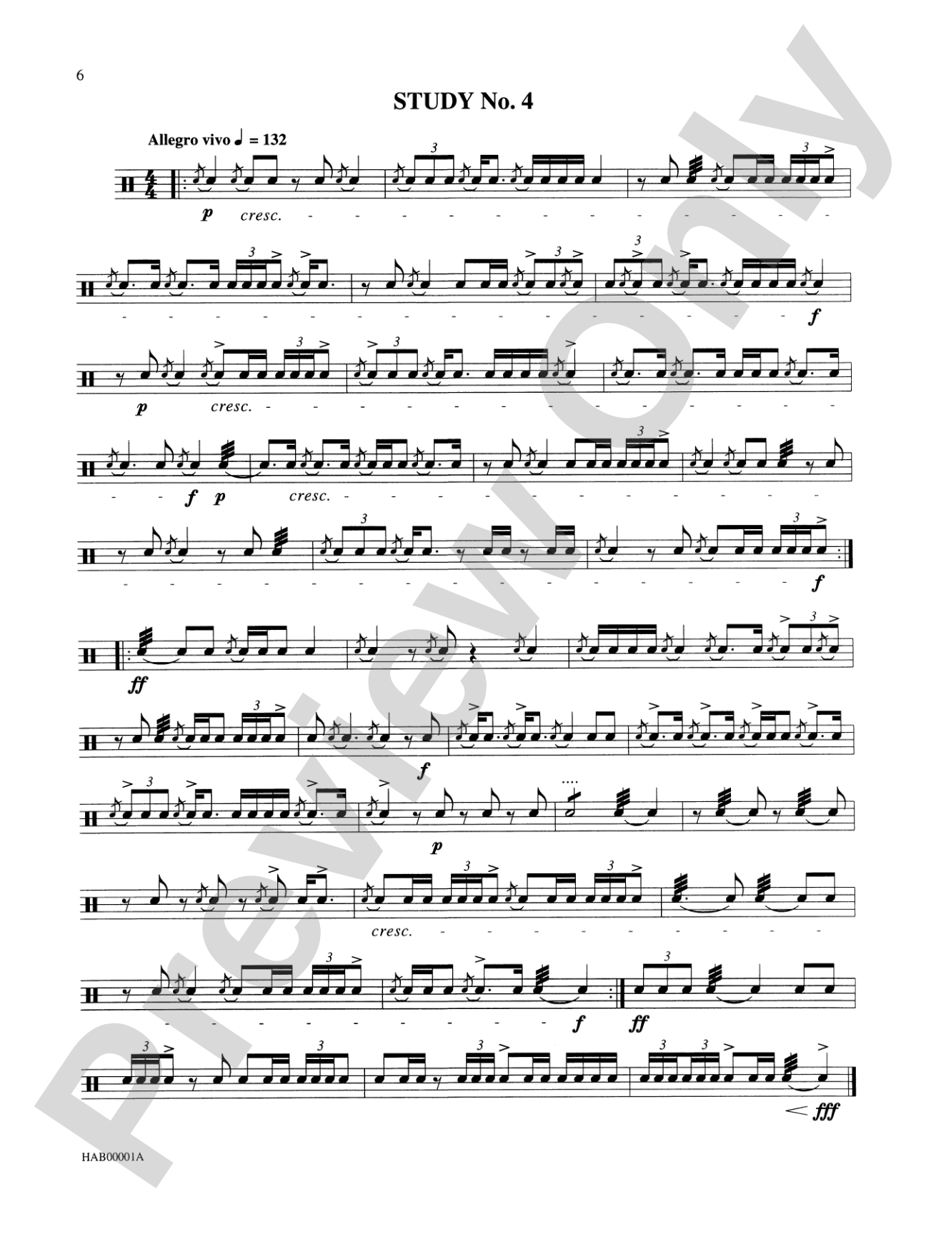 Contemporary Studies for the Snare Drum