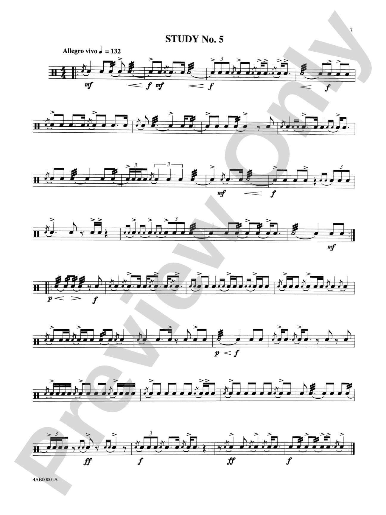 Contemporary Studies for the Snare Drum