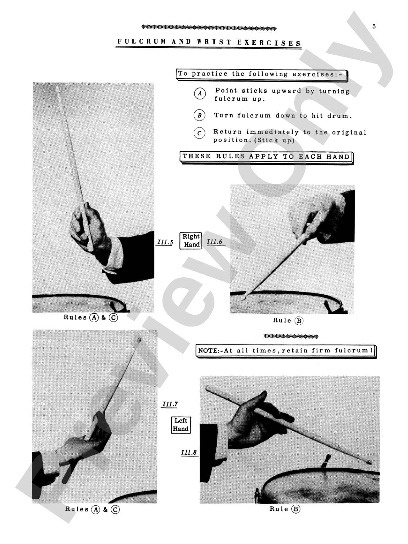 Developing Finger Control