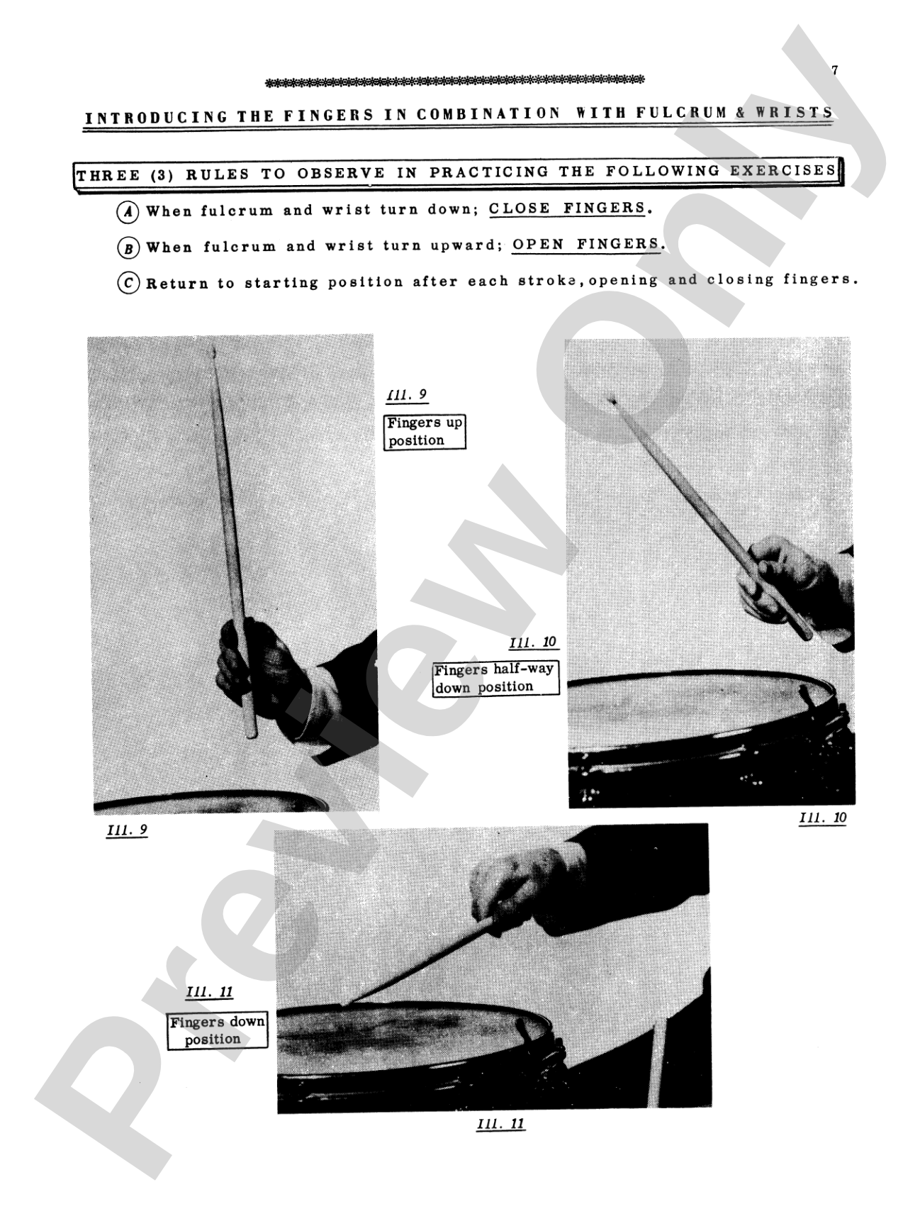 Developing Finger Control