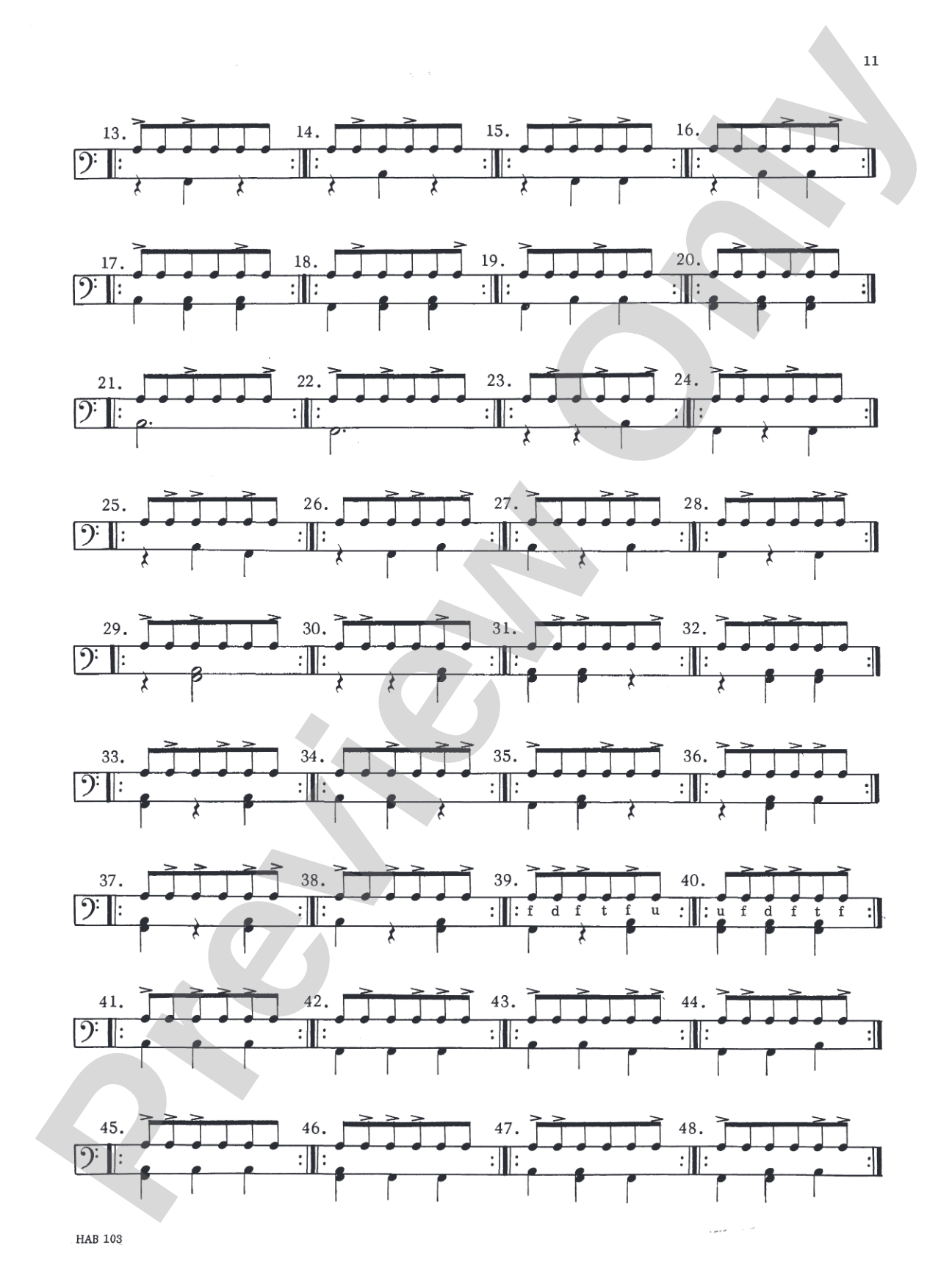 Accent on Accents, Book 1: Modern Snare Drum Studies Written with Contemporary Notations Conceived for the Concert and Jazz Drummer