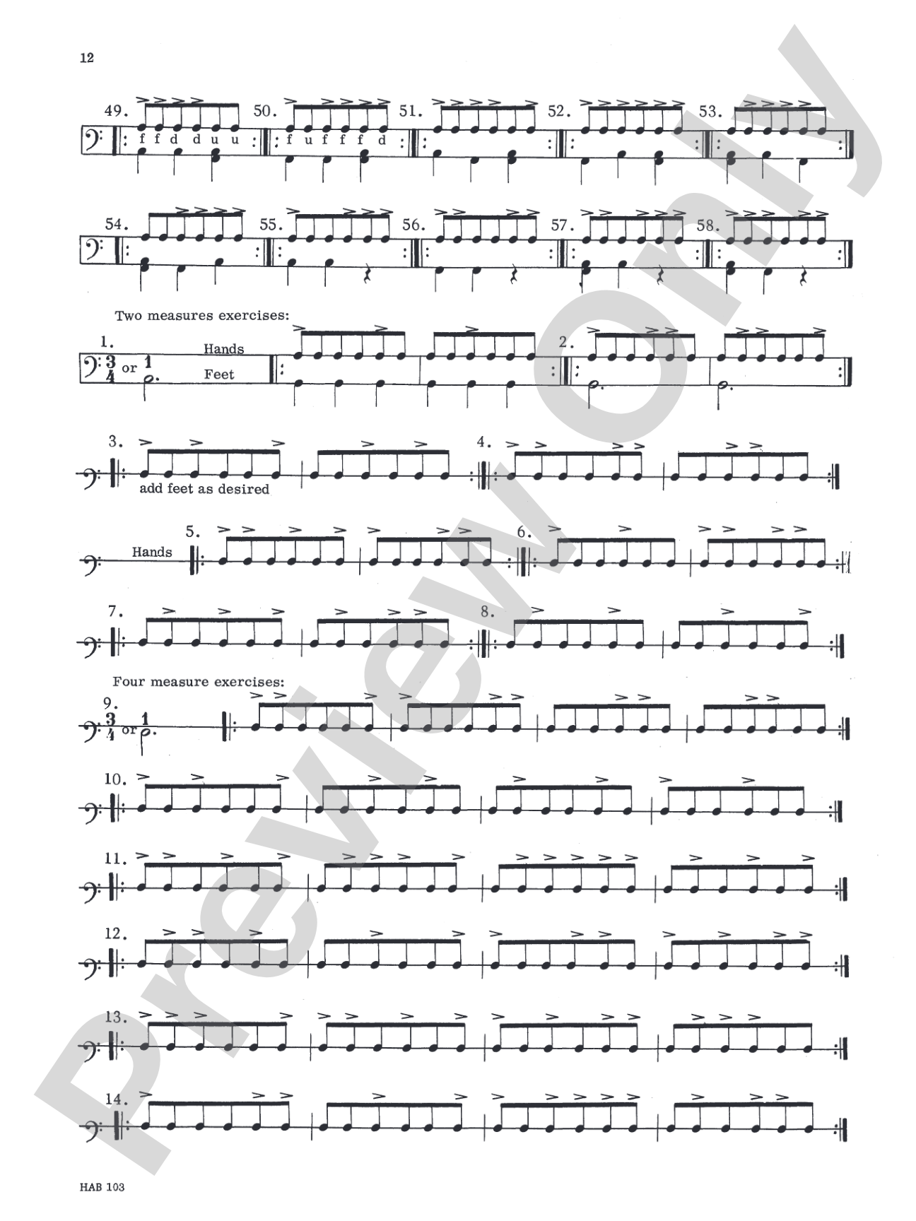 Accent on Accents, Book 1: Modern Snare Drum Studies Written with Contemporary Notations Conceived for the Concert and Jazz Drummer