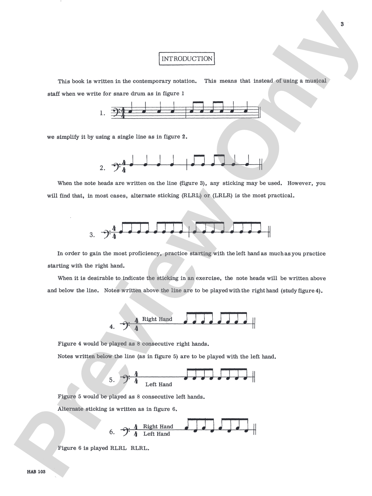 Accent on Accents, Book 1: Modern Snare Drum Studies Written with Contemporary Notations Conceived for the Concert and Jazz Drummer