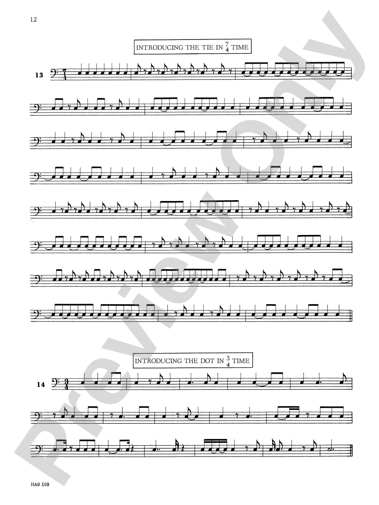 Odd Time Reading Text: For All Instruments